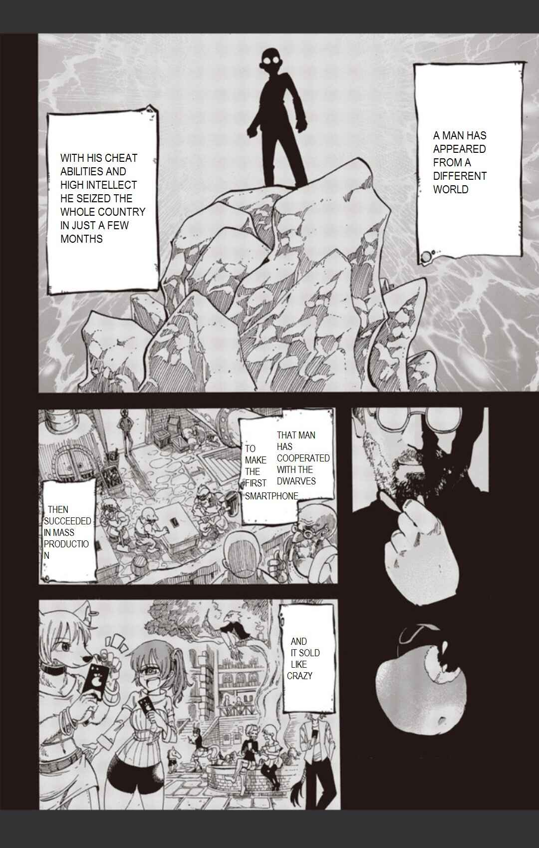 Page 6 Chapter 1 Isekai Saikyou no Seikishi wa Joujakusugite Kyou mo Net Enjoushiteru ~FF Gai Kara Shitsureishimasu~