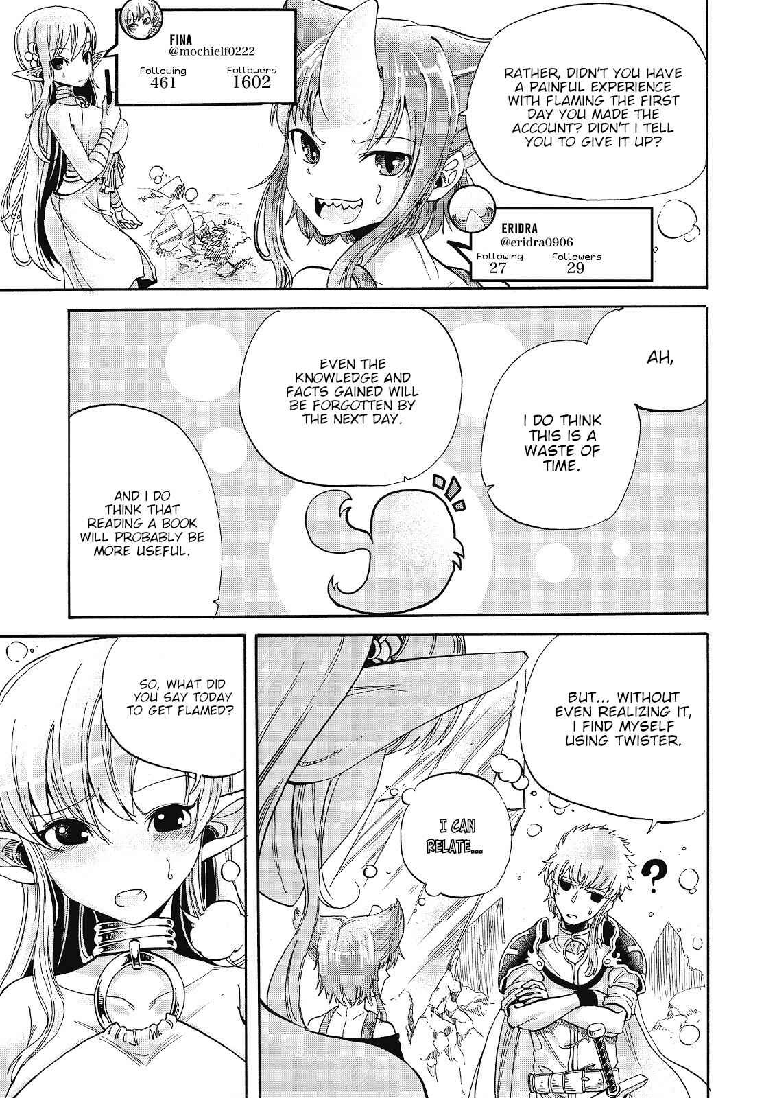 Page 3 Chapter 2 Isekai Saikyou no Seikishi wa Joujakusugite Kyou mo Net Enjoushiteru ~FF Gai Kara Shitsureishimasu~