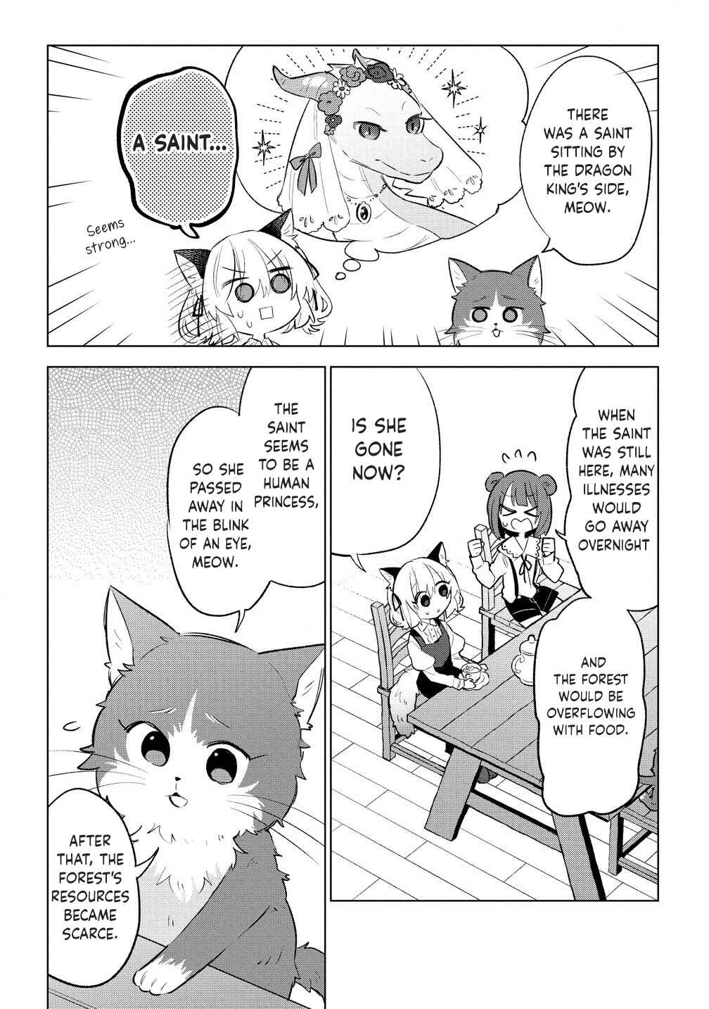 Page 27 Chapter 5 Nekomimi Shoujo wa Mori de Slow Life wo Okuritai ~Mofumofu wa Shomou Shimashita ga, Seijo to ka Ouji-sama to ka wa Chuumongai desu~