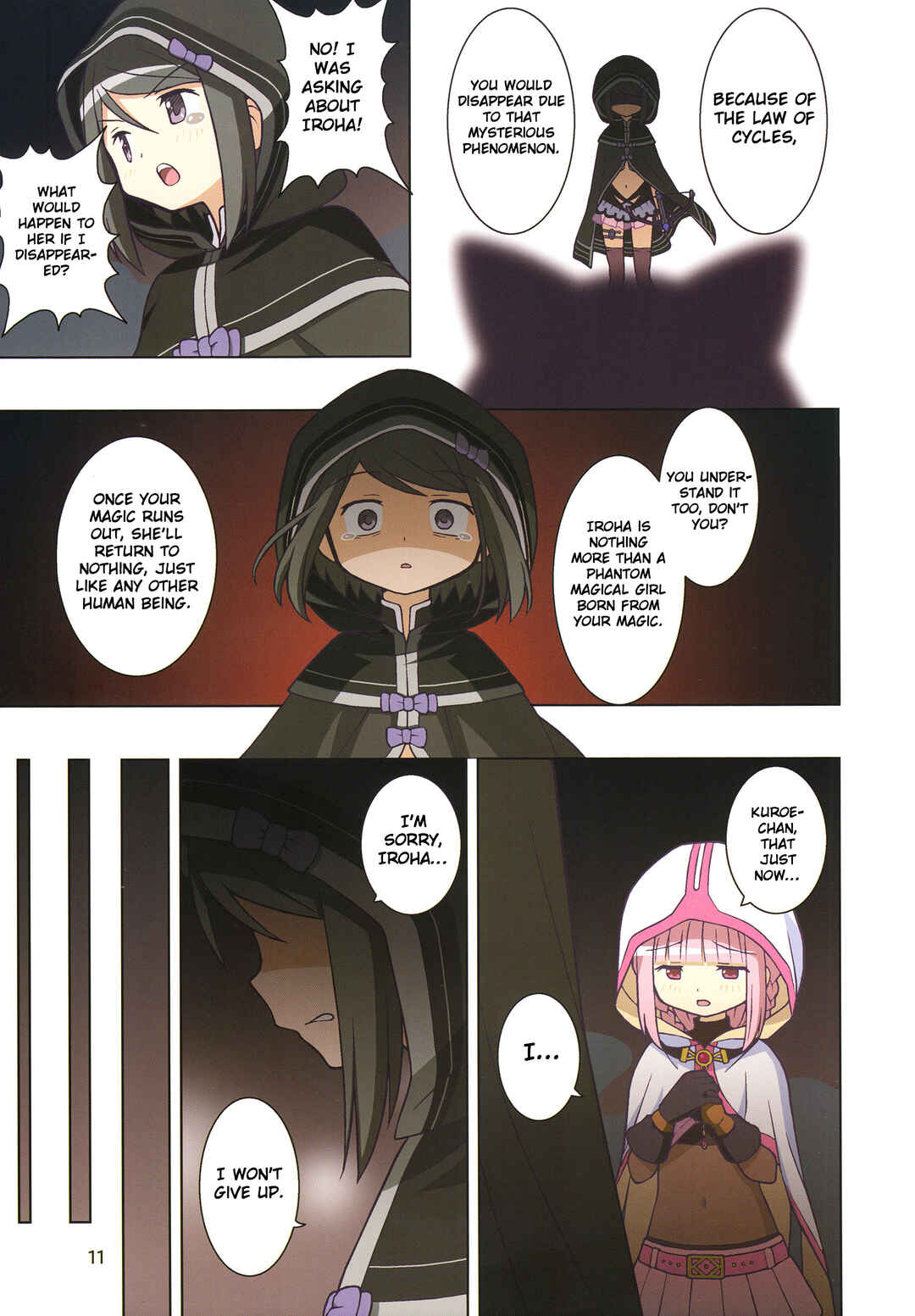 Page 14 Chapter Unknown_58de Magia Record: Mahou Shoujo Madoka★Magica Side Story - IroKuro no Raison dEtre (Doujinshi)