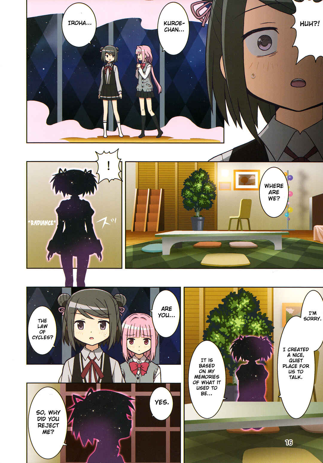 Page 19 Chapter Unknown_58de Magia Record: Mahou Shoujo Madoka★Magica Side Story - IroKuro no Raison dEtre (Doujinshi)