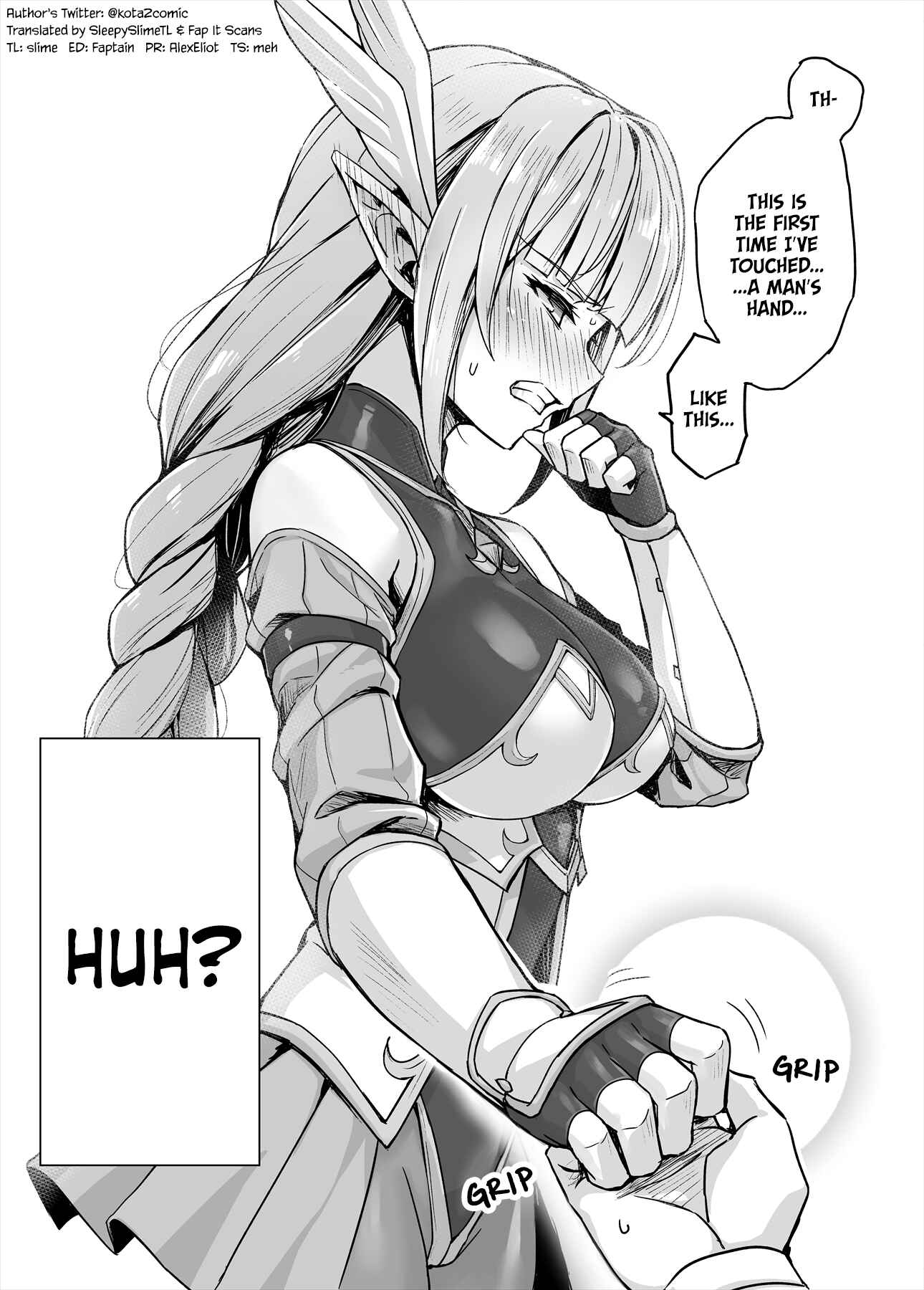 Page 3 Chapter 1 Soku Ochi Urenokori Onna Kishi Elf-san