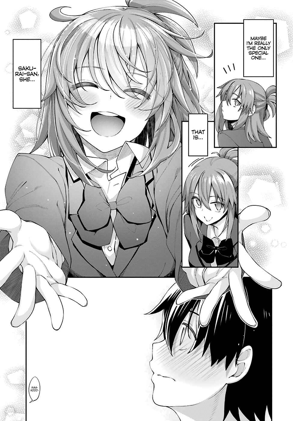 Page 14 Chapter 16 Sakurai-san wa Kizuite Hoshii