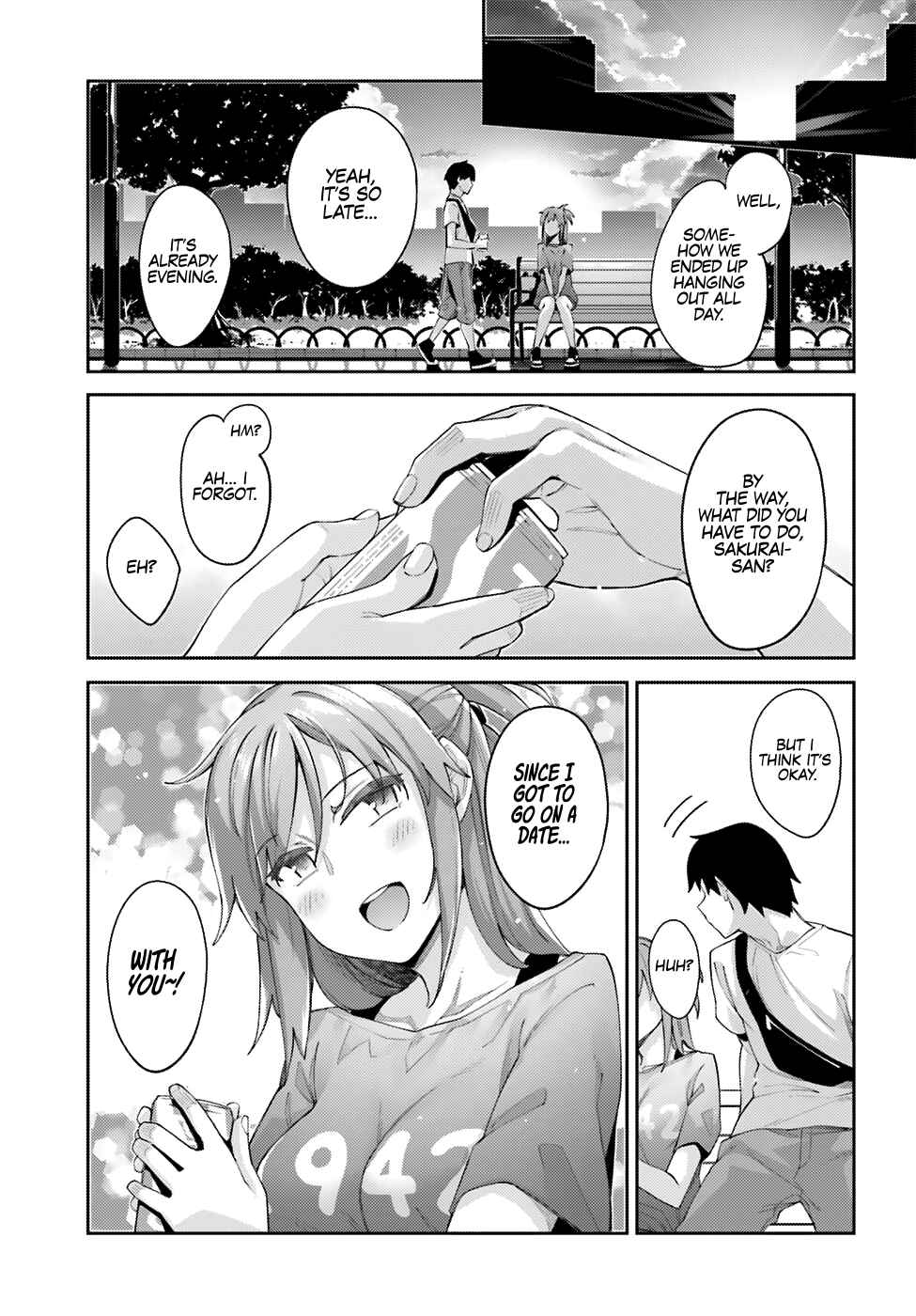 Page 15 Chapter 5 Sakurai-san wa Kizuite Hoshii