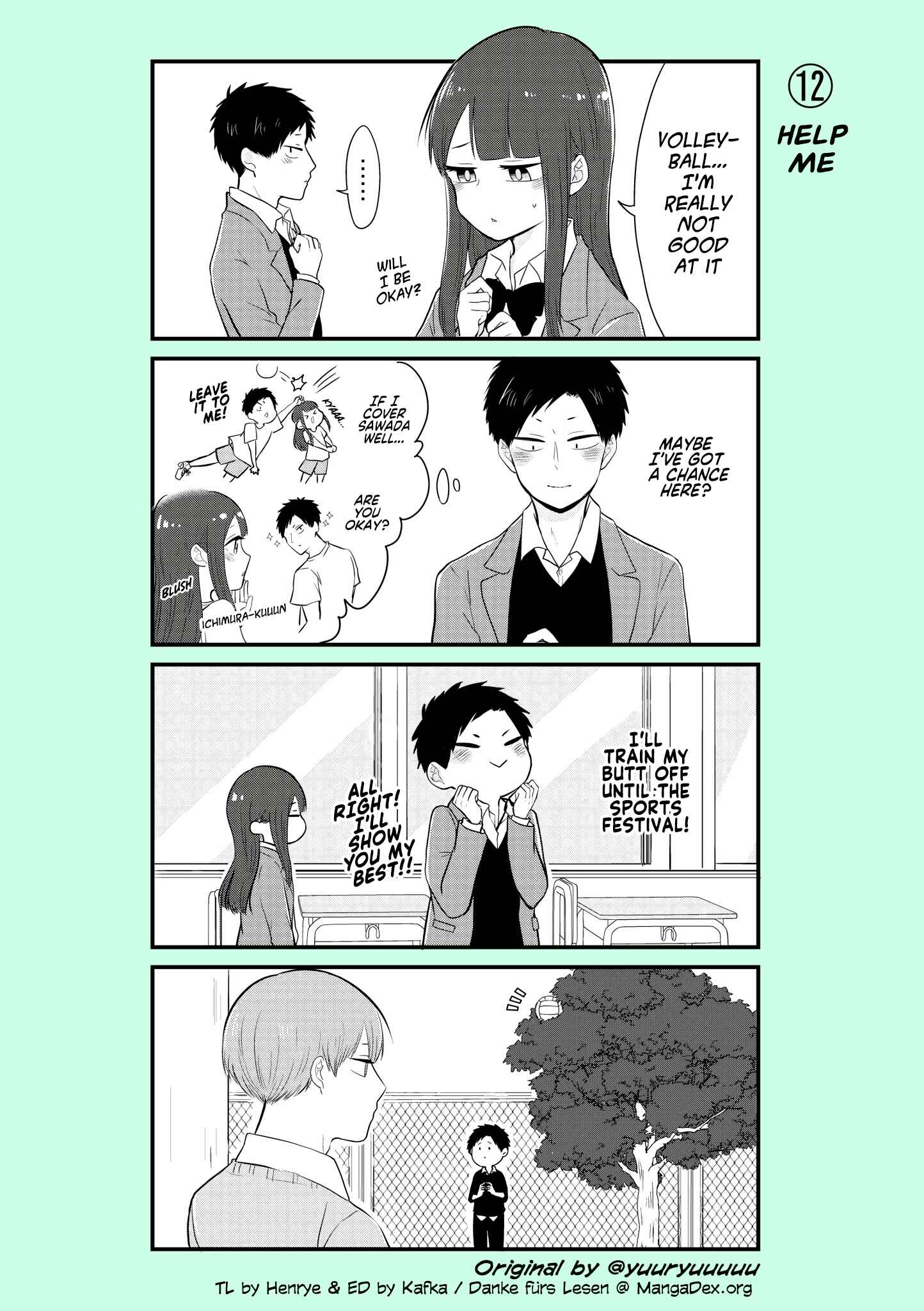 Page 1 Chapter 12 Tayori ni Saretai Ichimura-kun