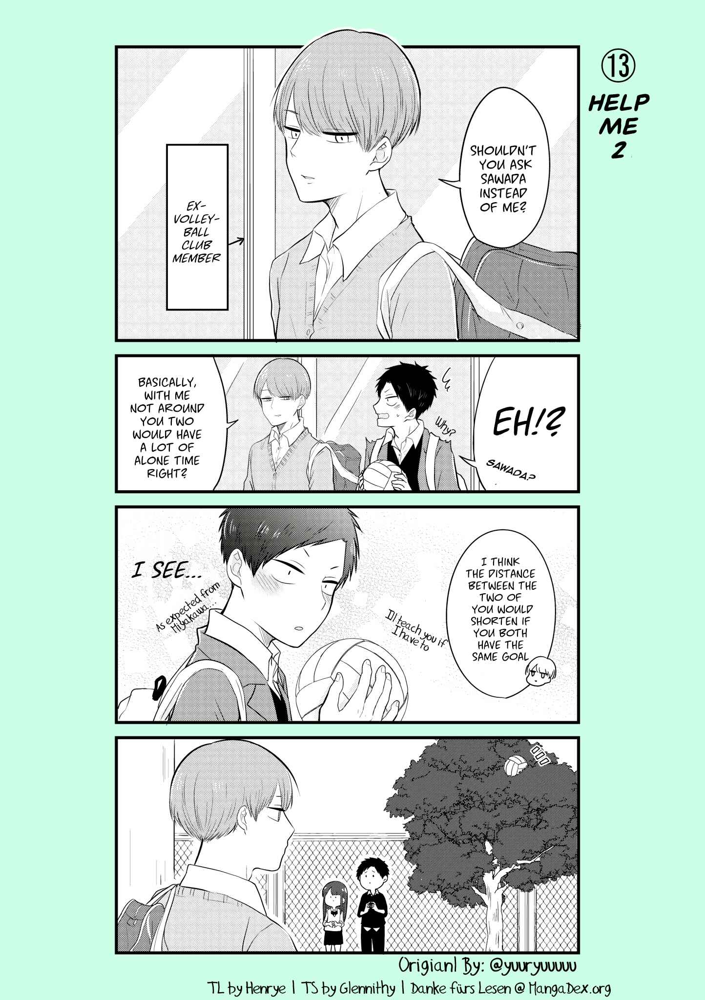 Page 1 Chapter 13 Tayori ni Saretai Ichimura-kun