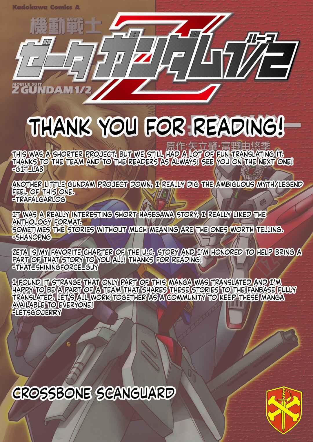 Page 6 Chapter 4.5 Mobile Suit Zeta Gundam 1/2 - U.C.0087 Another Story