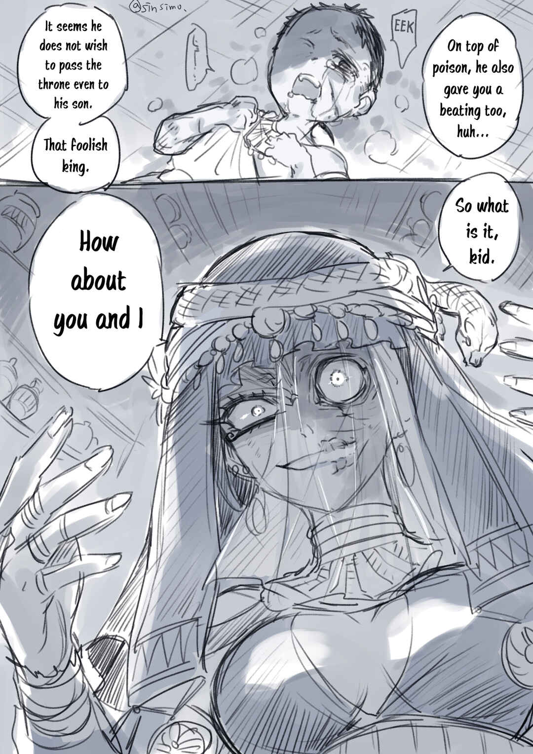 Page 1 Chapter 1 The Vengeance of the Egyptian Witch