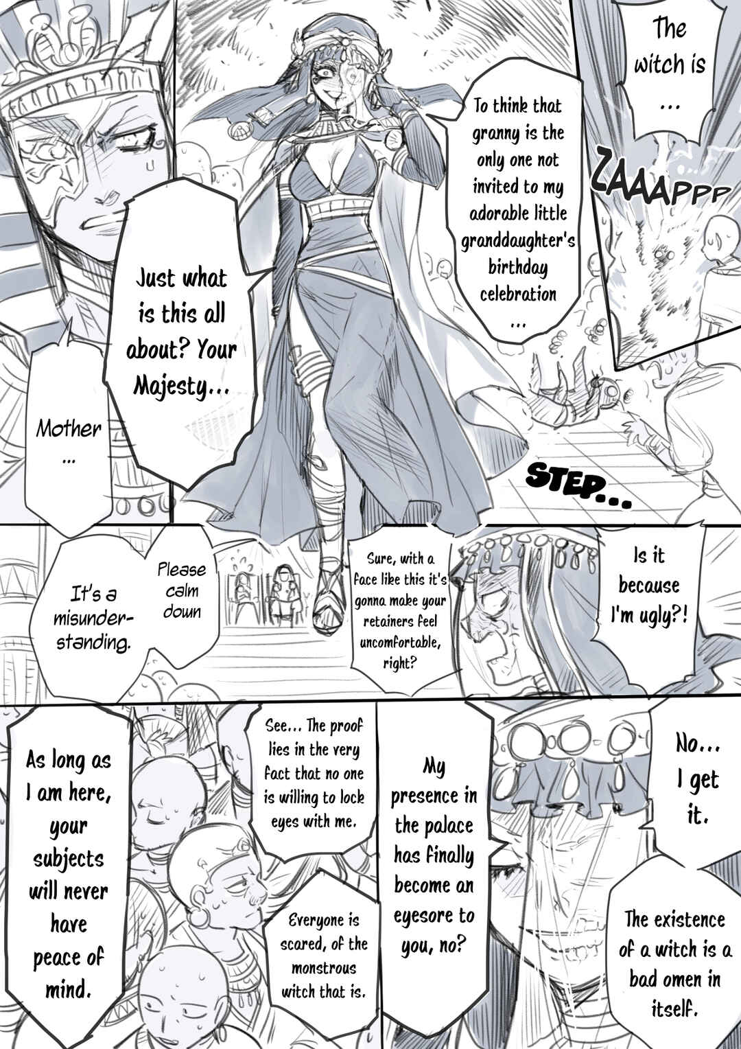 Page 2 Chapter 2 The Vengeance of the Egyptian Witch