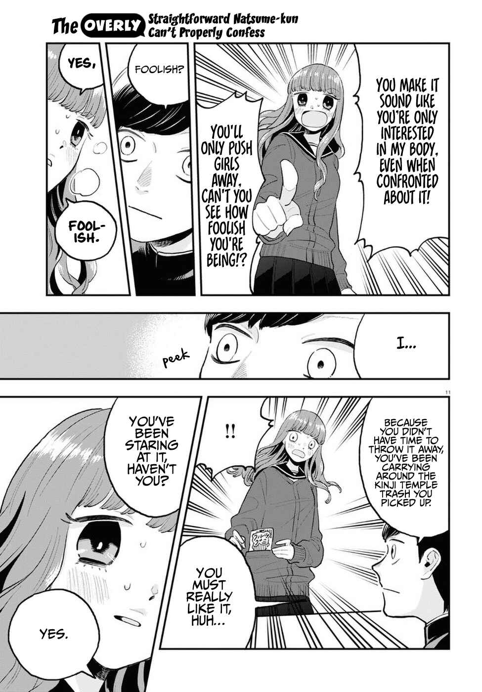Page 11 Chapter 2 The Overly Straightforward Natsume-kun Cant Properly Confess