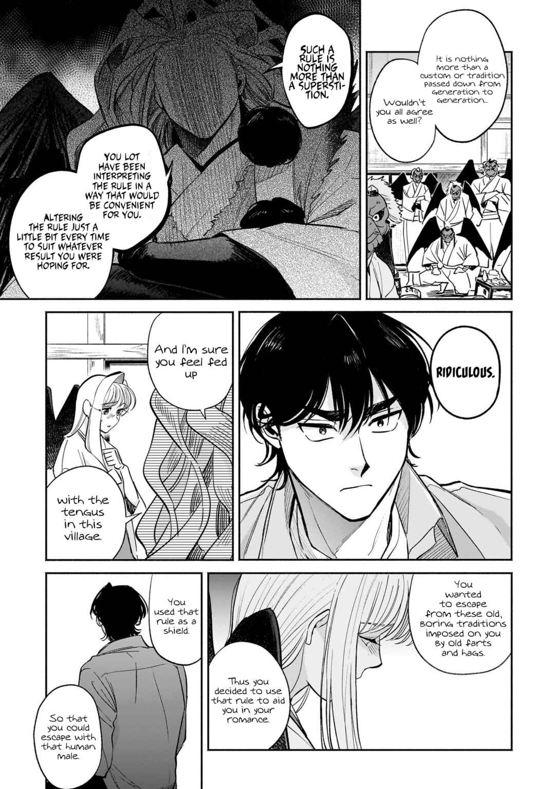 Page 9 Chapter 8 The Hachioji Specialty: Tengus Love
