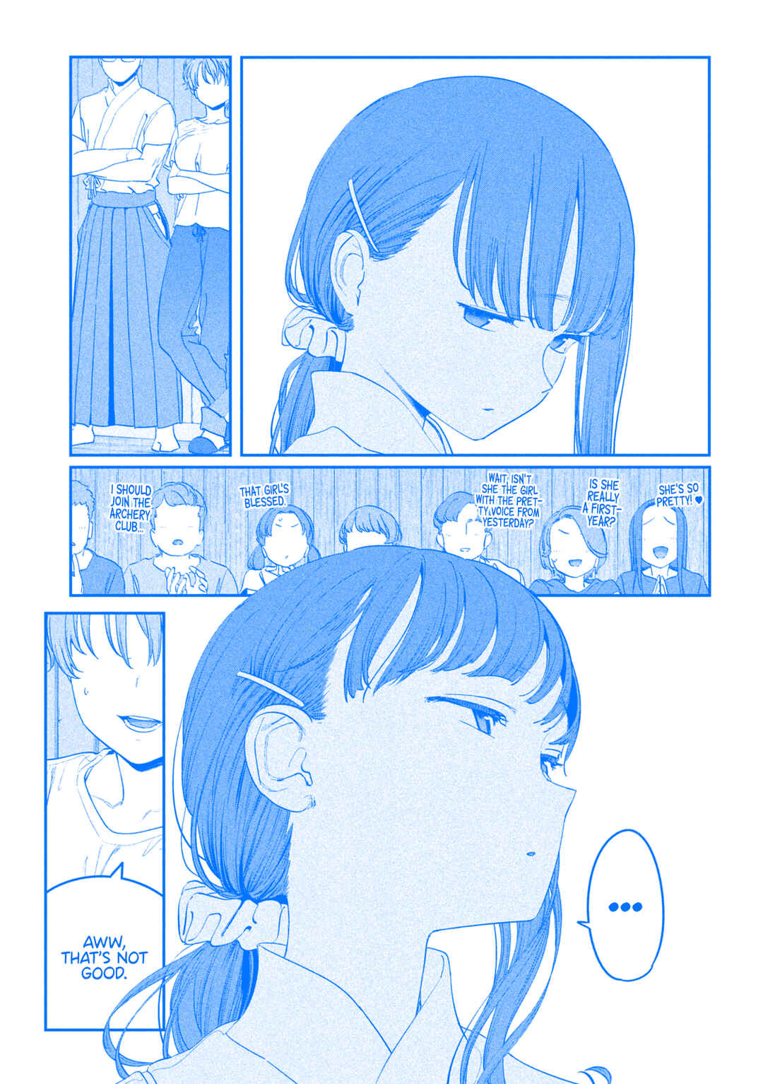 Page 4 Chapter 81 Getsuyoubi no Tawawa (Blue) (Fan Colored)