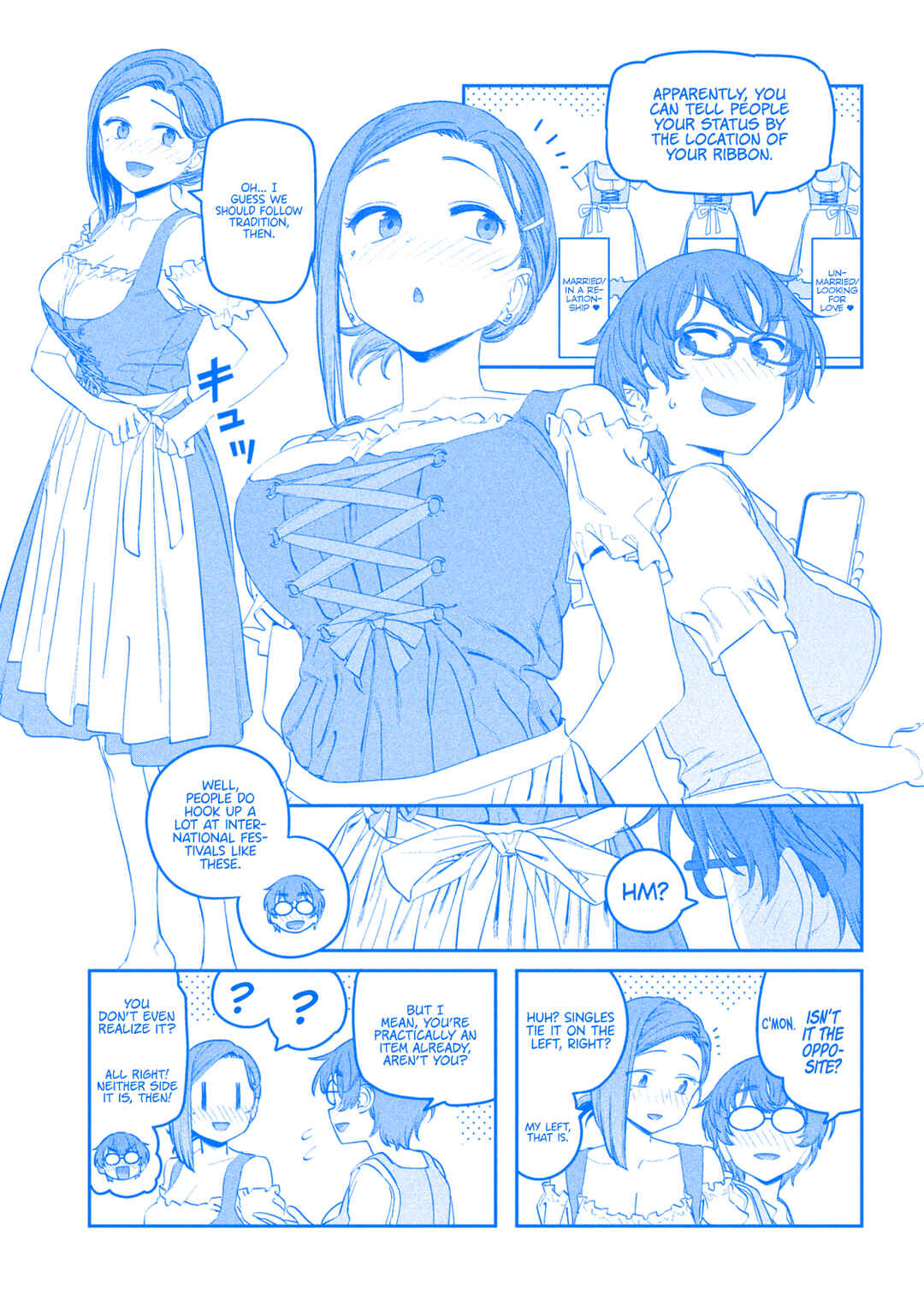 Page 6 Chapter 84 Getsuyoubi no Tawawa (Blue) (Fan Colored)