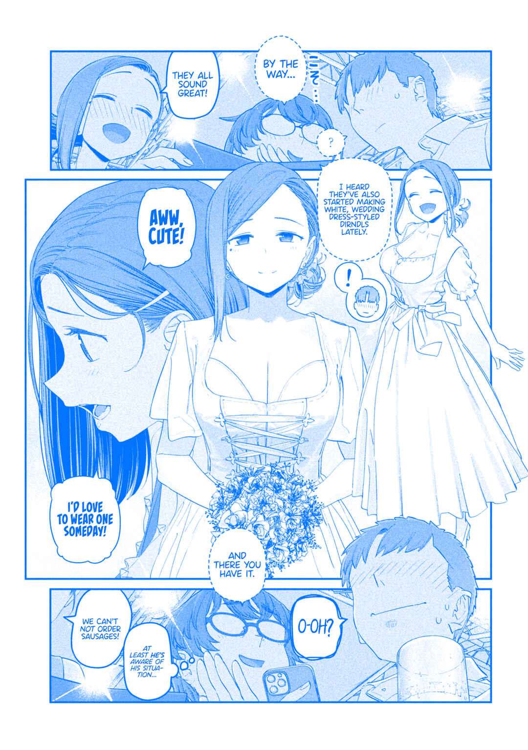 Page 8 Chapter 84 Getsuyoubi no Tawawa (Blue) (Fan Colored)