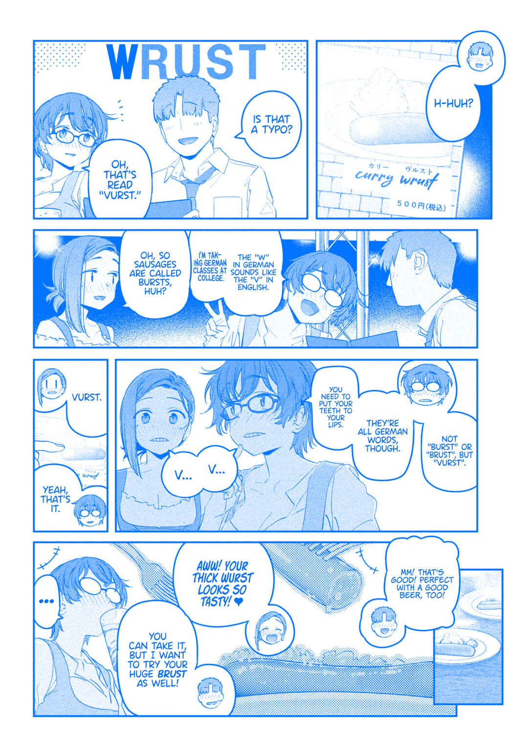 Page 9 Chapter 84 Getsuyoubi no Tawawa (Blue) (Fan Colored)