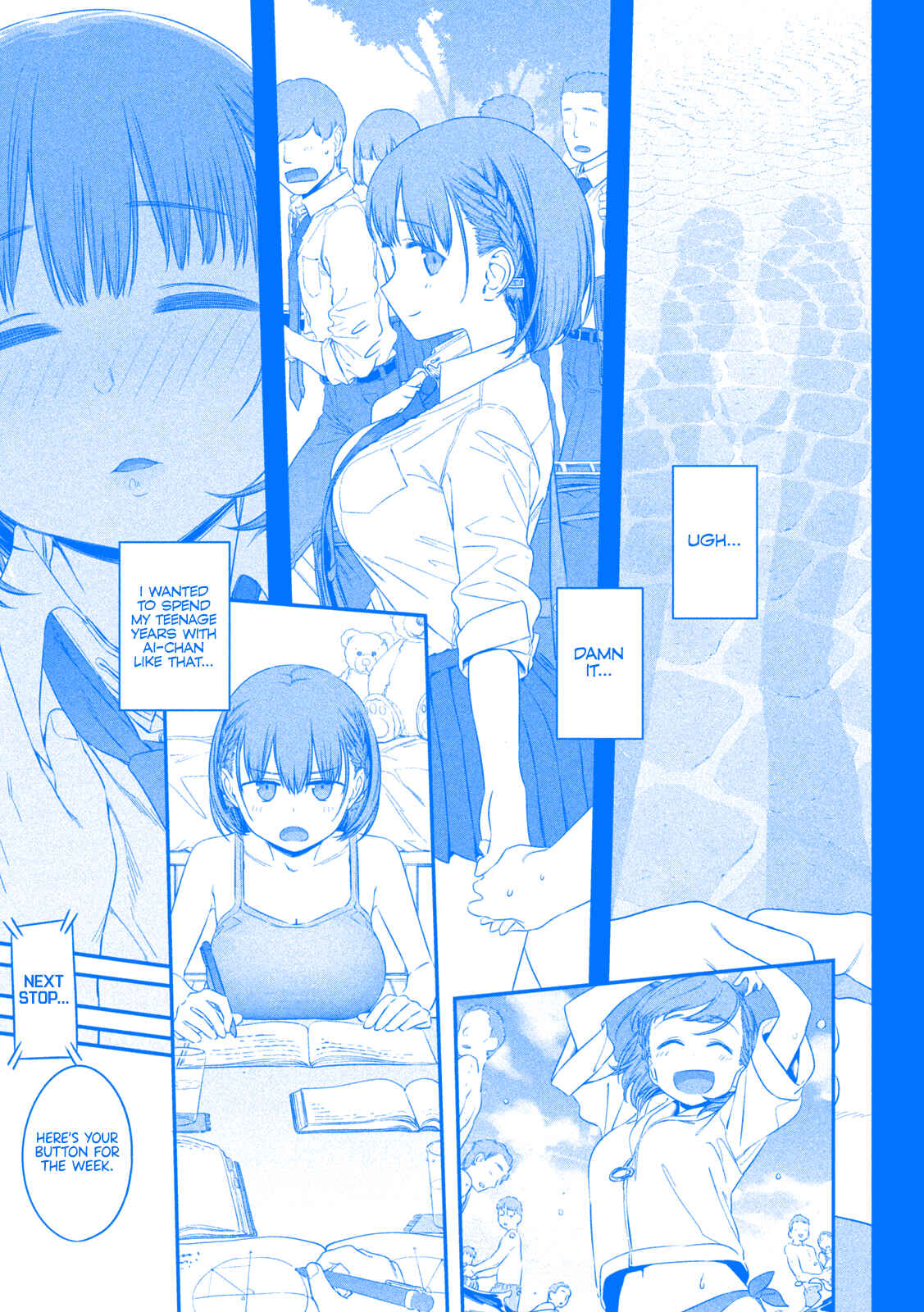Page 8 Chapter 5 Getsuyoubi no Tawawa (Blue) (Fan Colored)