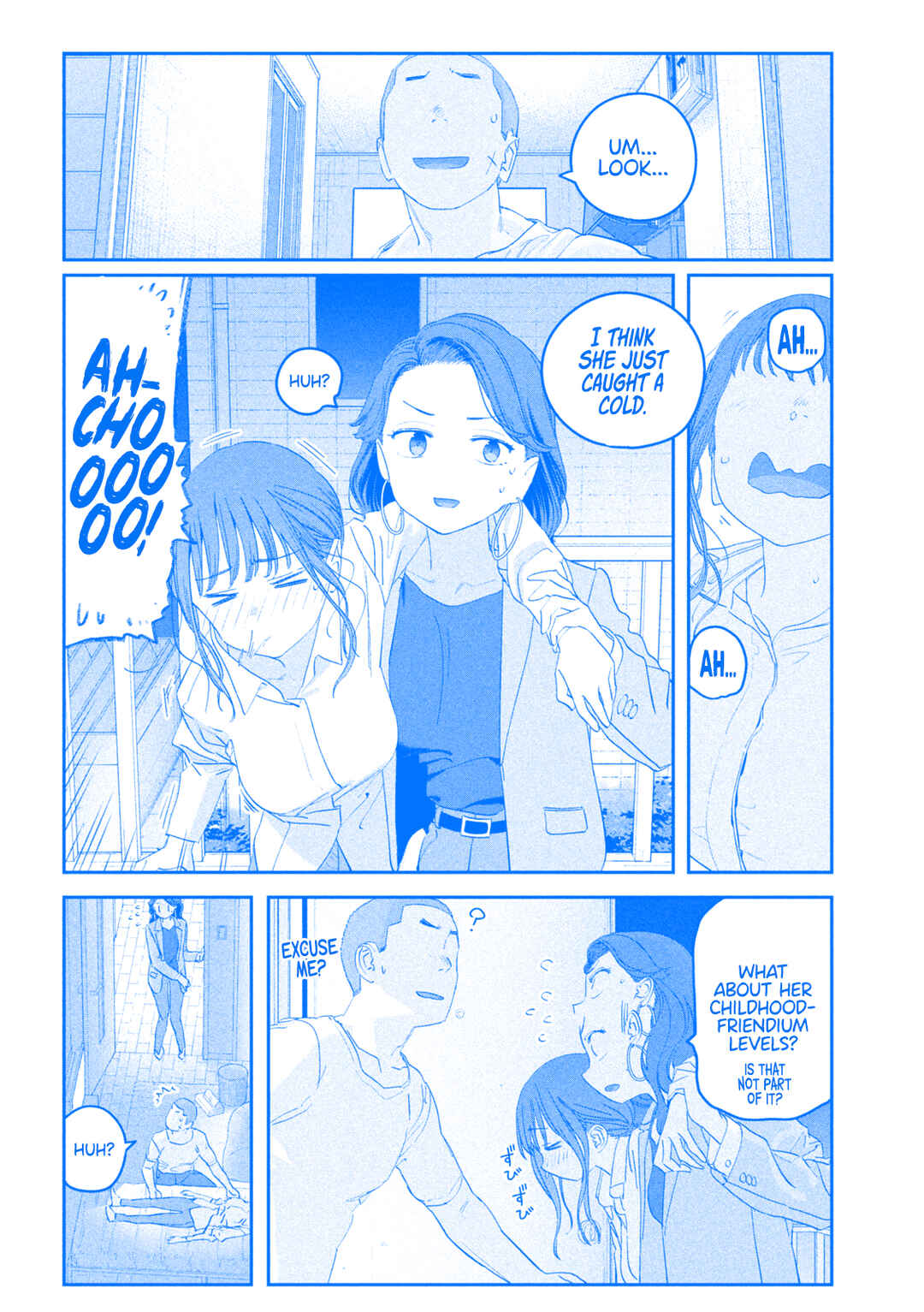 Page 9 Chapter 99 Getsuyoubi no Tawawa (Blue) (Fan Colored)