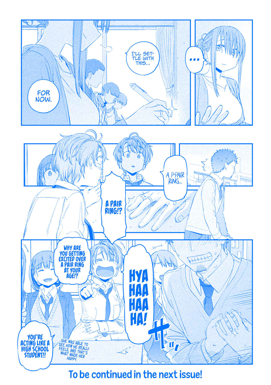 Page 13 Chapter 34 Getsuyoubi no Tawawa (Blue) (Fan Colored)