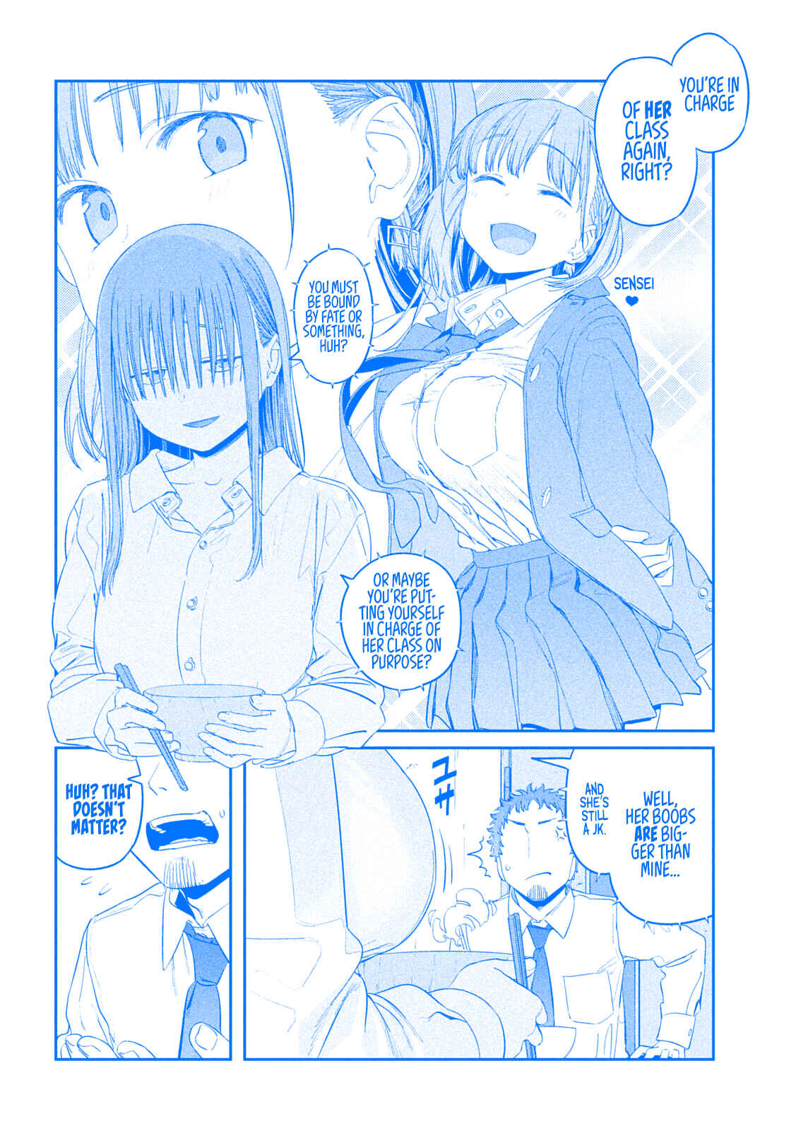 Page 2 Chapter 34 Getsuyoubi no Tawawa (Blue) (Fan Colored)