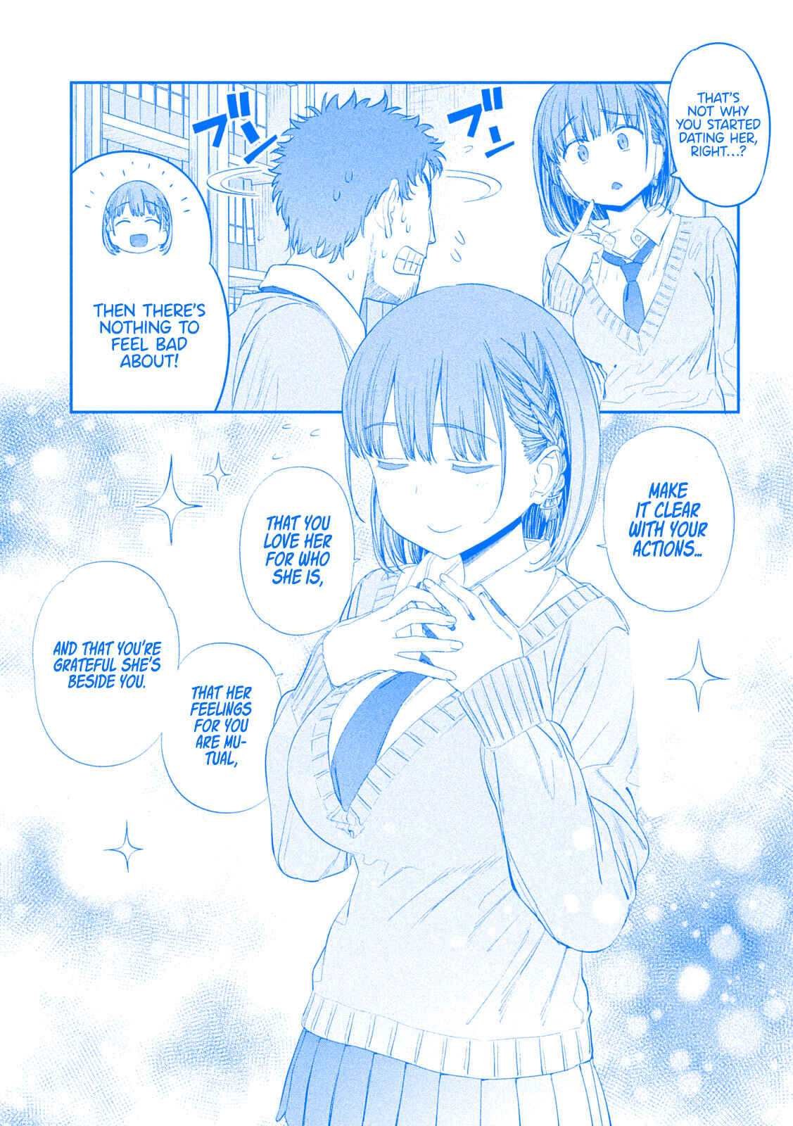 Page 9 Chapter 34 Getsuyoubi no Tawawa (Blue) (Fan Colored)