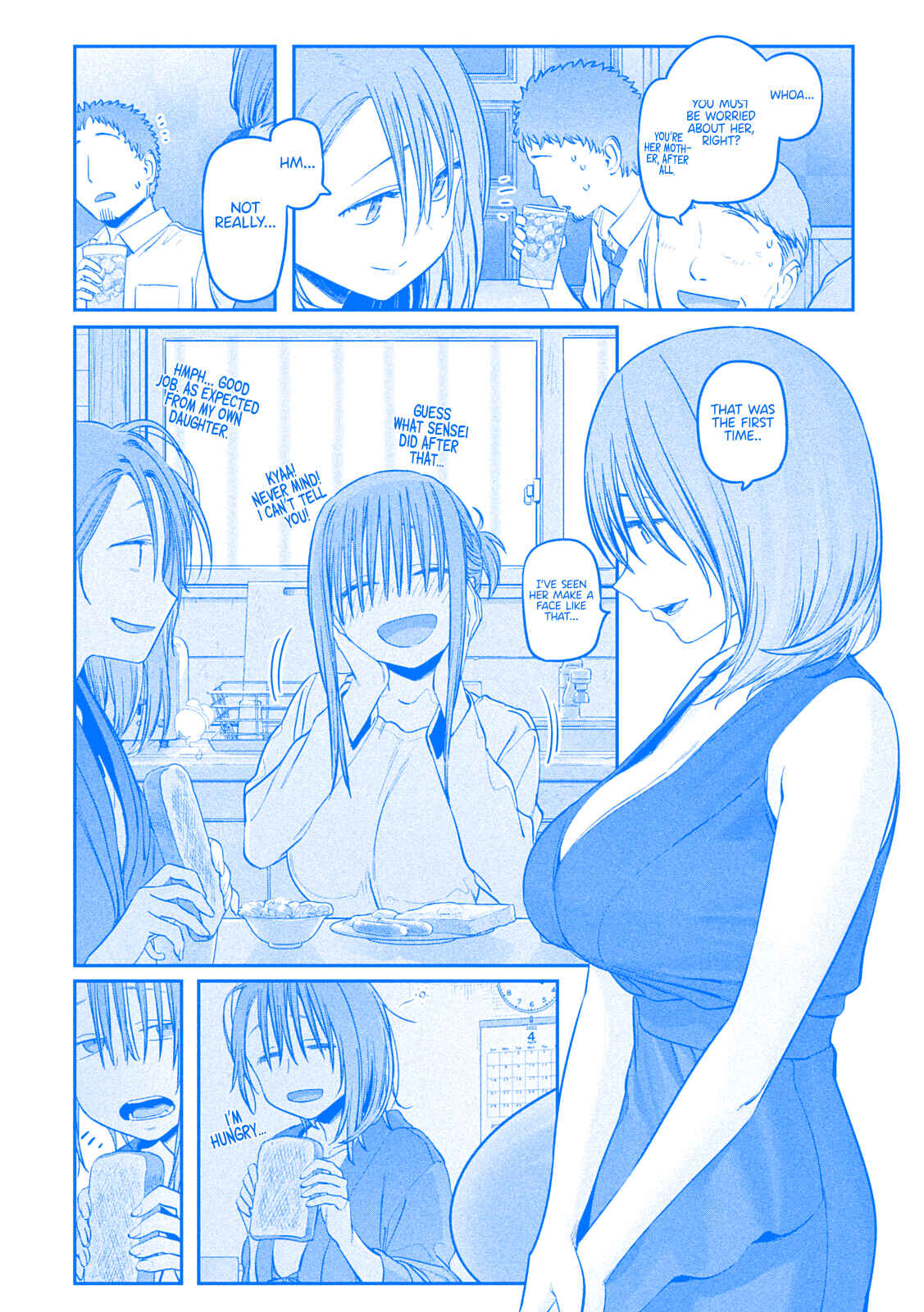Page 7 Chapter 43 Getsuyoubi no Tawawa (Blue) (Fan Colored)