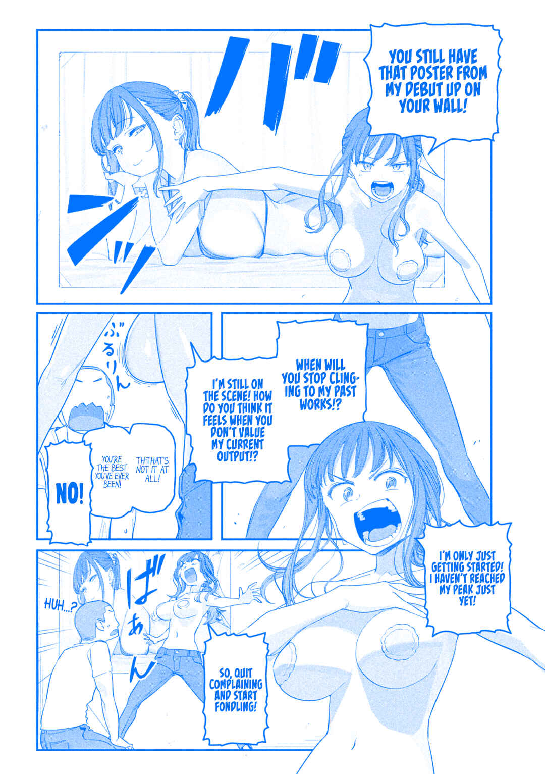 Page 3 Chapter 87 Getsuyoubi no Tawawa (Blue) (Fan Colored)