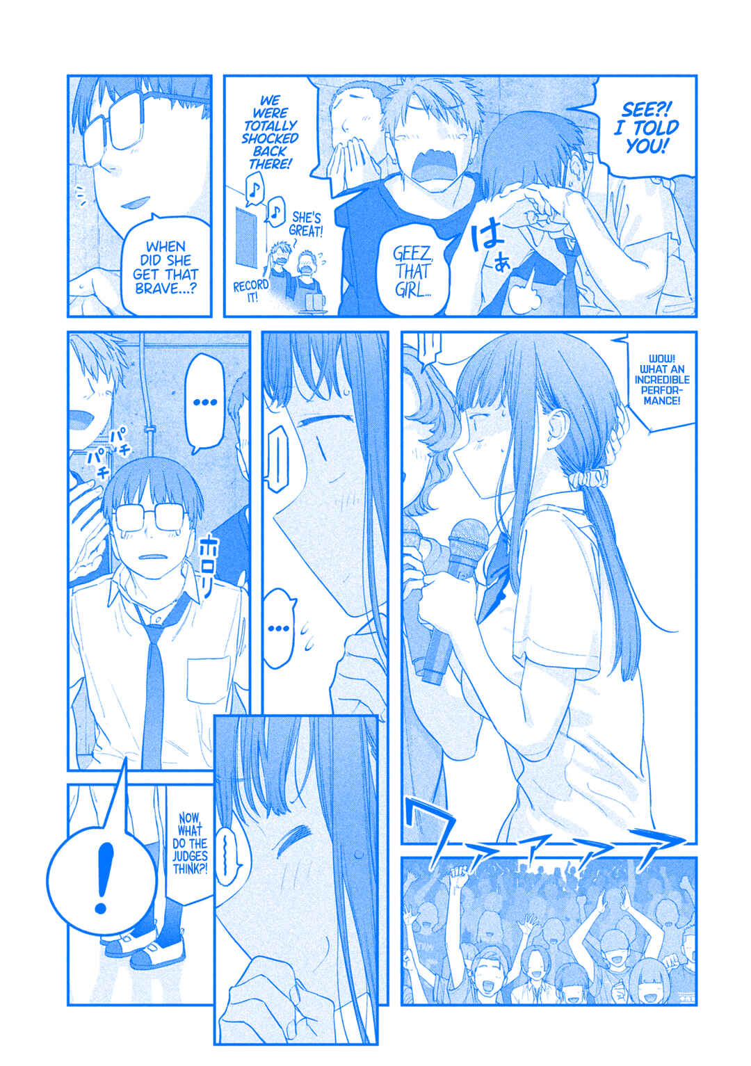 Page 12 Chapter 80 Getsuyoubi no Tawawa (Blue) (Fan Colored)