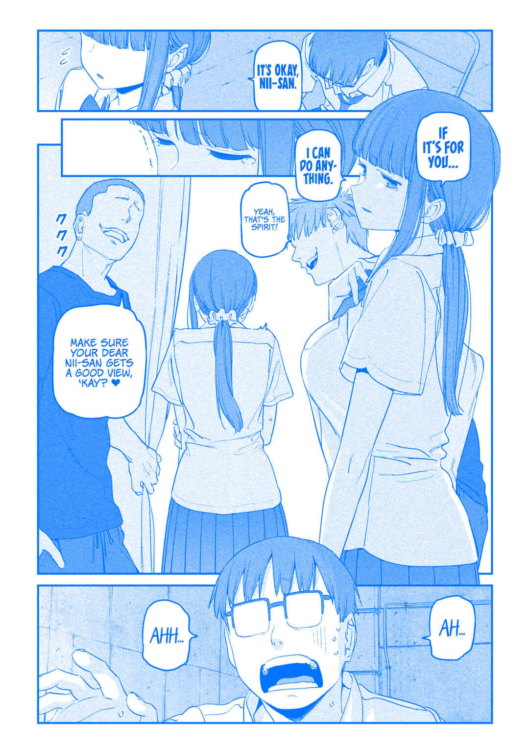 Page 6 Chapter 80 Getsuyoubi no Tawawa (Blue) (Fan Colored)
