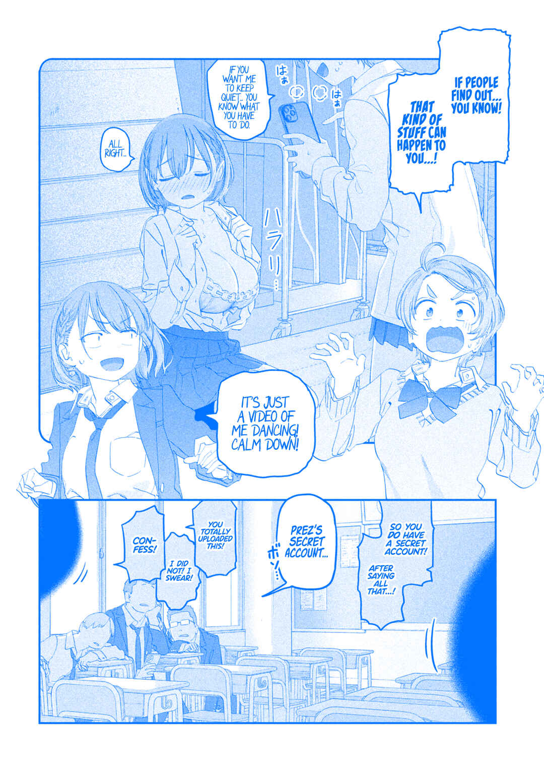 Page 9 Chapter 106 Getsuyoubi no Tawawa (Blue) (Fan Colored)
