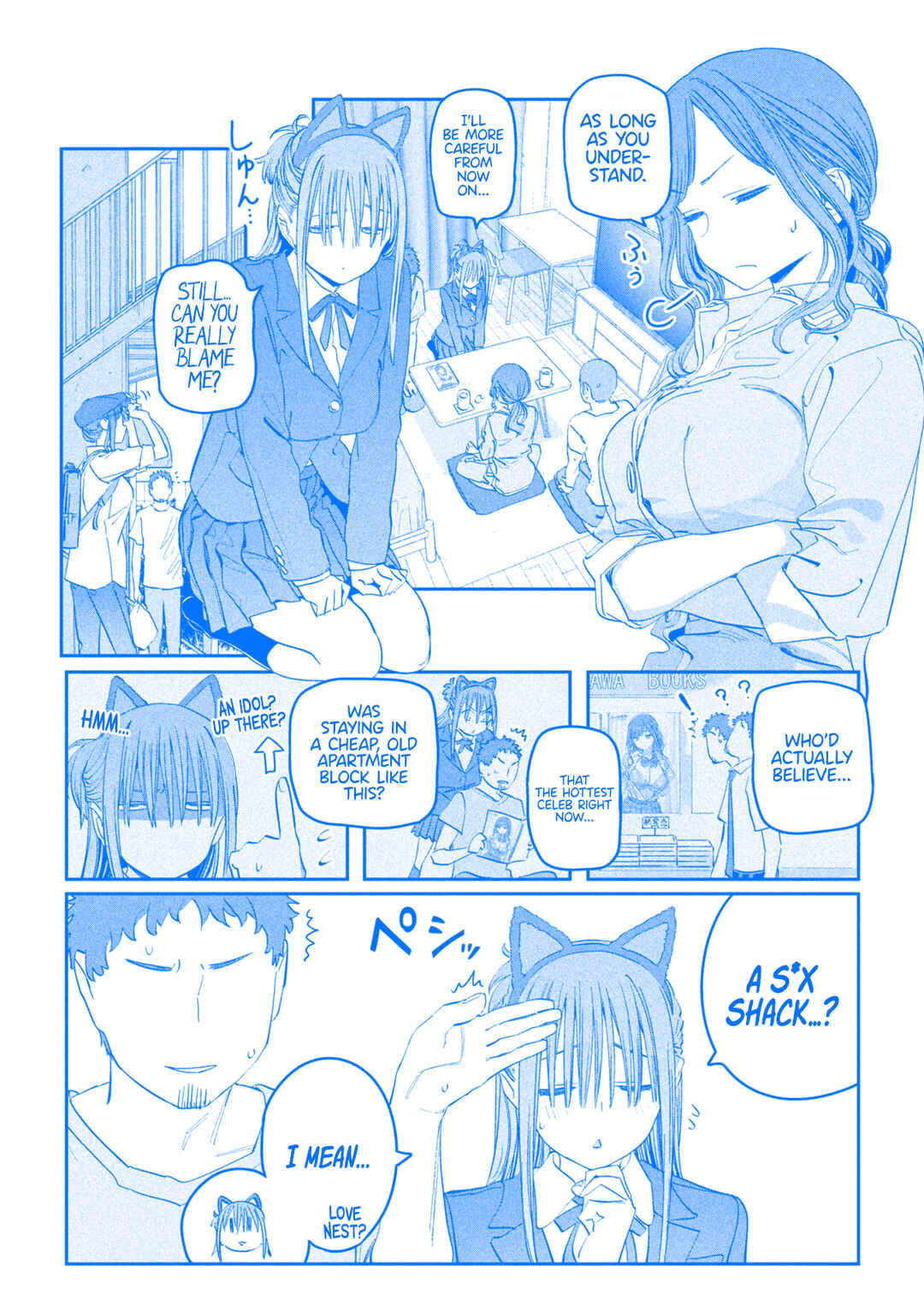 Page 8 Chapter 85 Getsuyoubi no Tawawa (Blue) (Fan Colored)