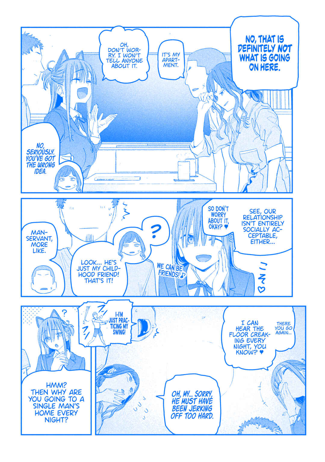 Page 9 Chapter 85 Getsuyoubi no Tawawa (Blue) (Fan Colored)