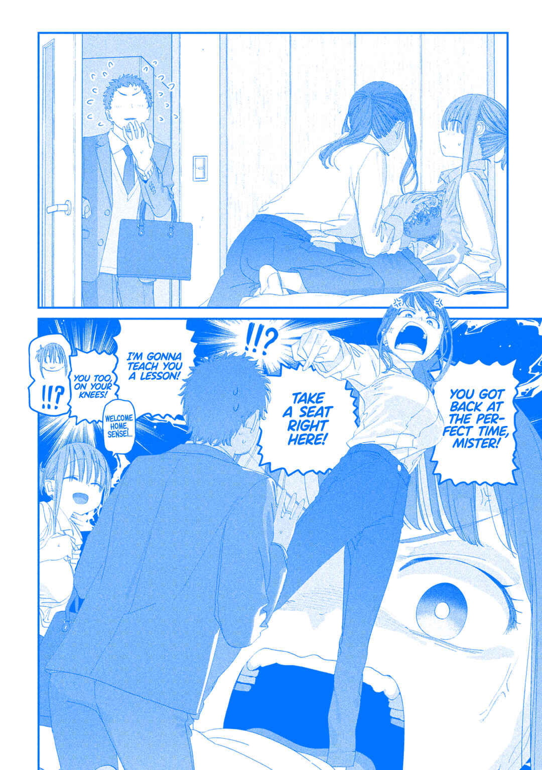 Page 7 Chapter 117 Getsuyoubi no Tawawa (Blue) (Fan Colored)