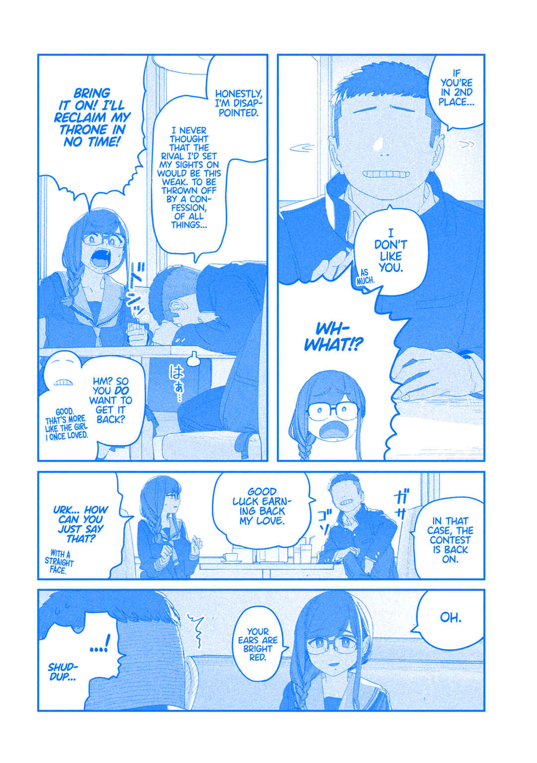 Page 10 Chapter 114 Getsuyoubi no Tawawa (Blue) (Fan Colored)