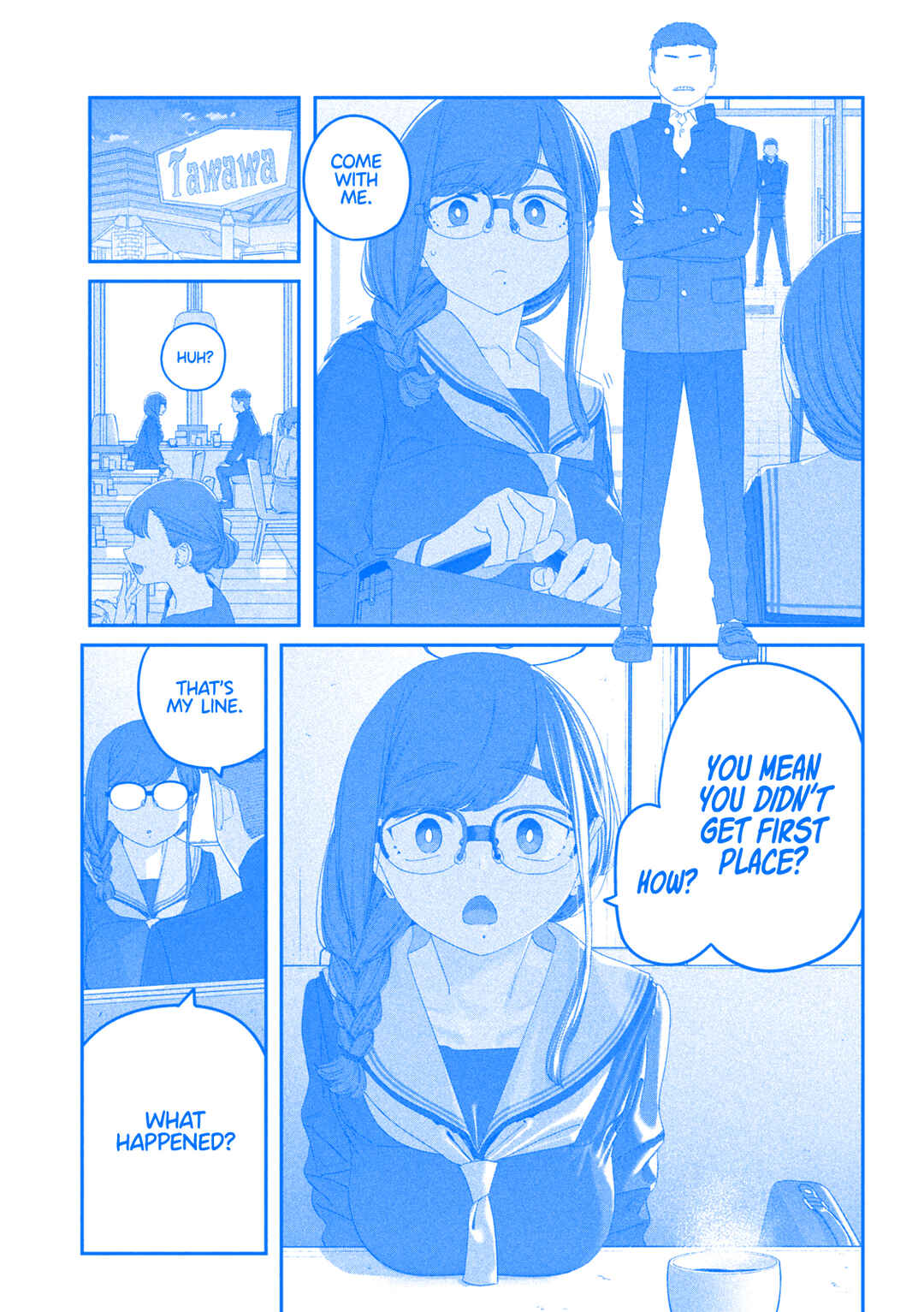 Page 5 Chapter 114 Getsuyoubi no Tawawa (Blue) (Fan Colored)