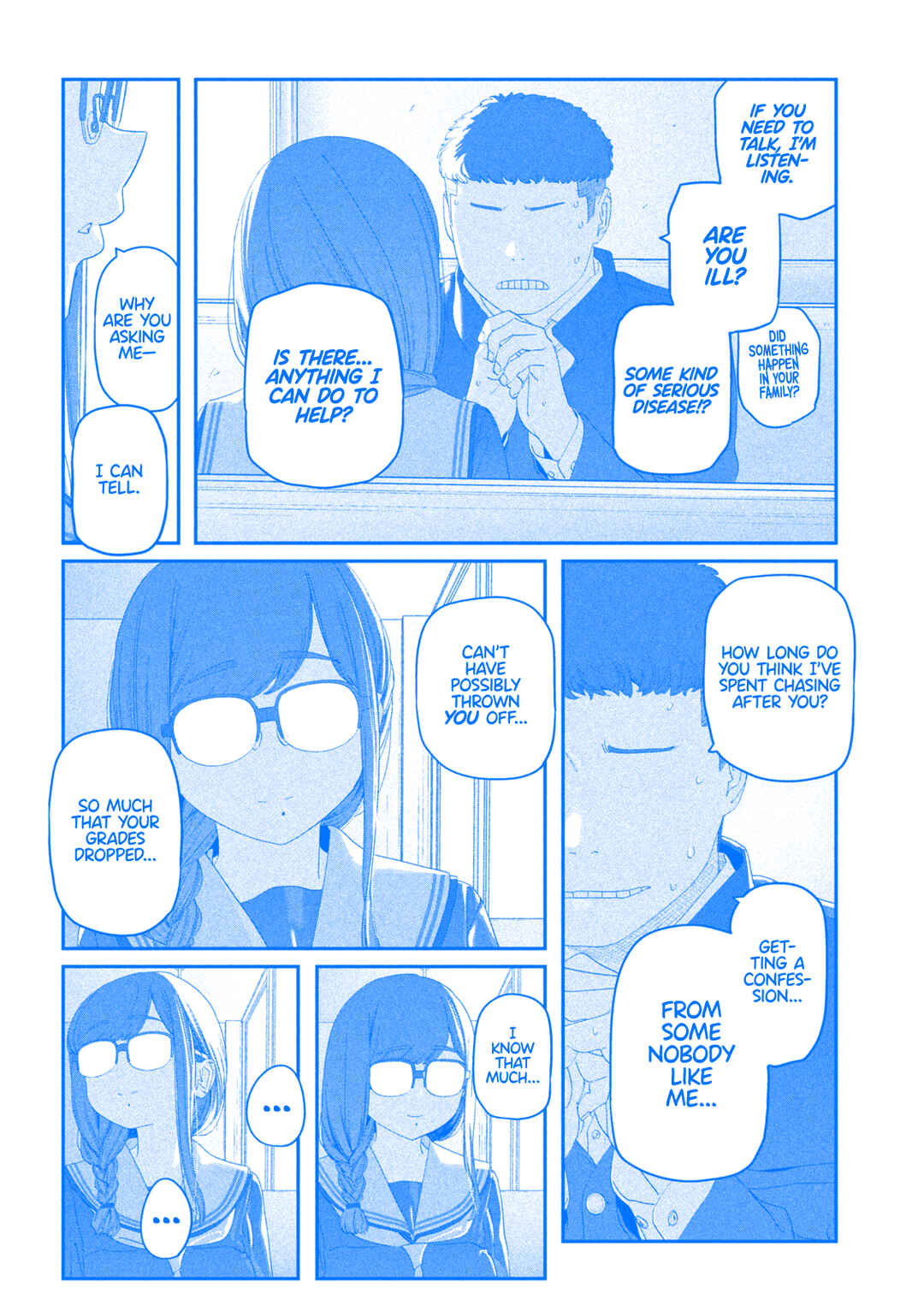 Page 6 Chapter 114 Getsuyoubi no Tawawa (Blue) (Fan Colored)