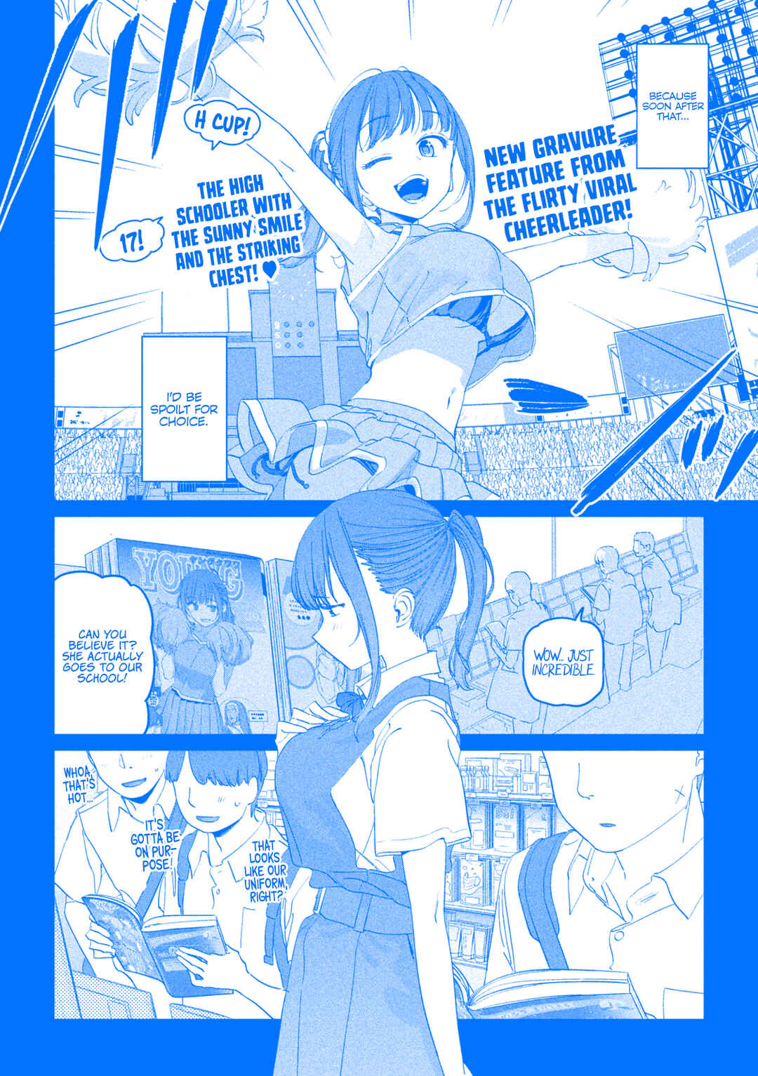 Page 5 Chapter 77 Getsuyoubi no Tawawa (Blue) (Fan Colored)