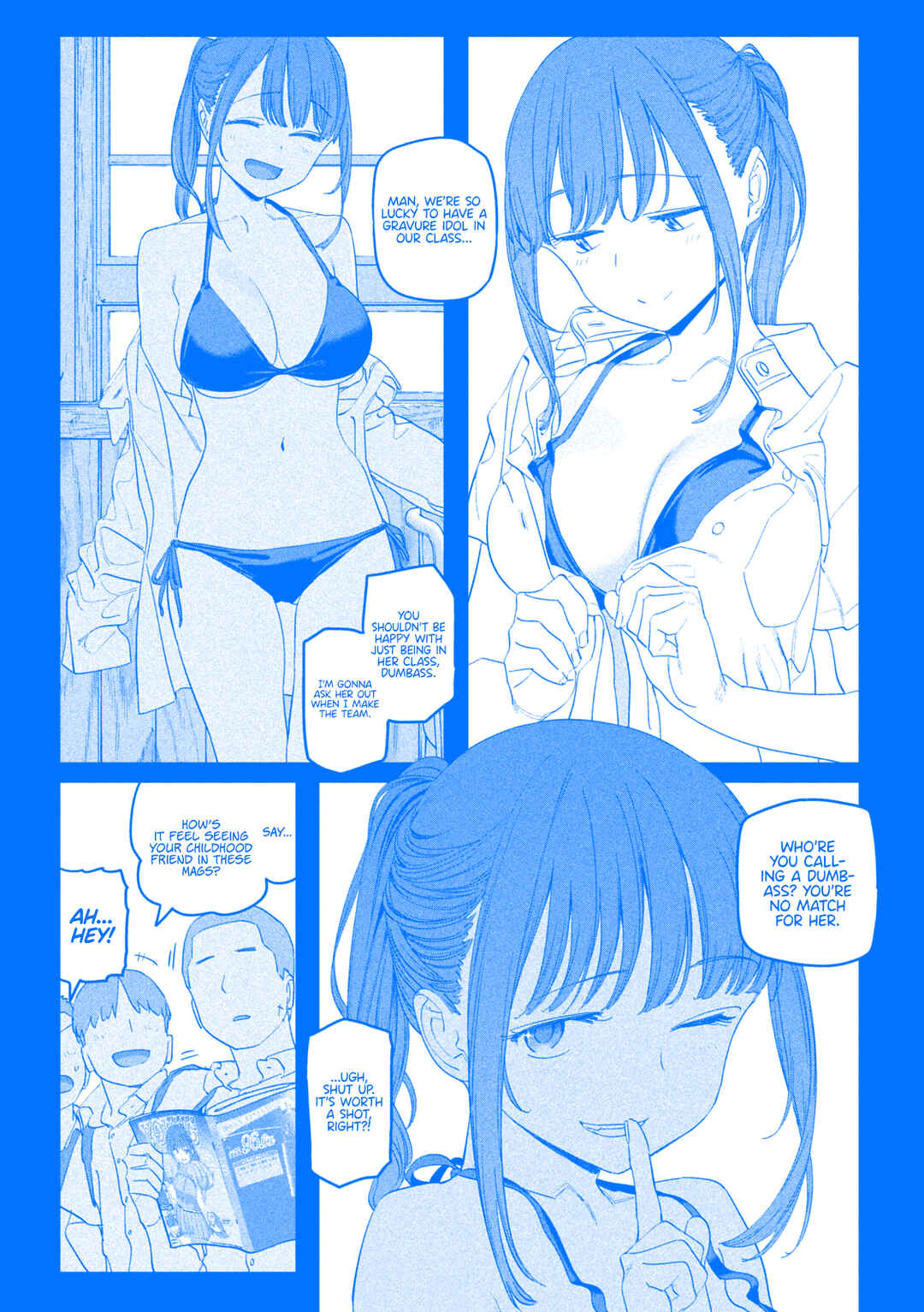 Page 6 Chapter 77 Getsuyoubi no Tawawa (Blue) (Fan Colored)
