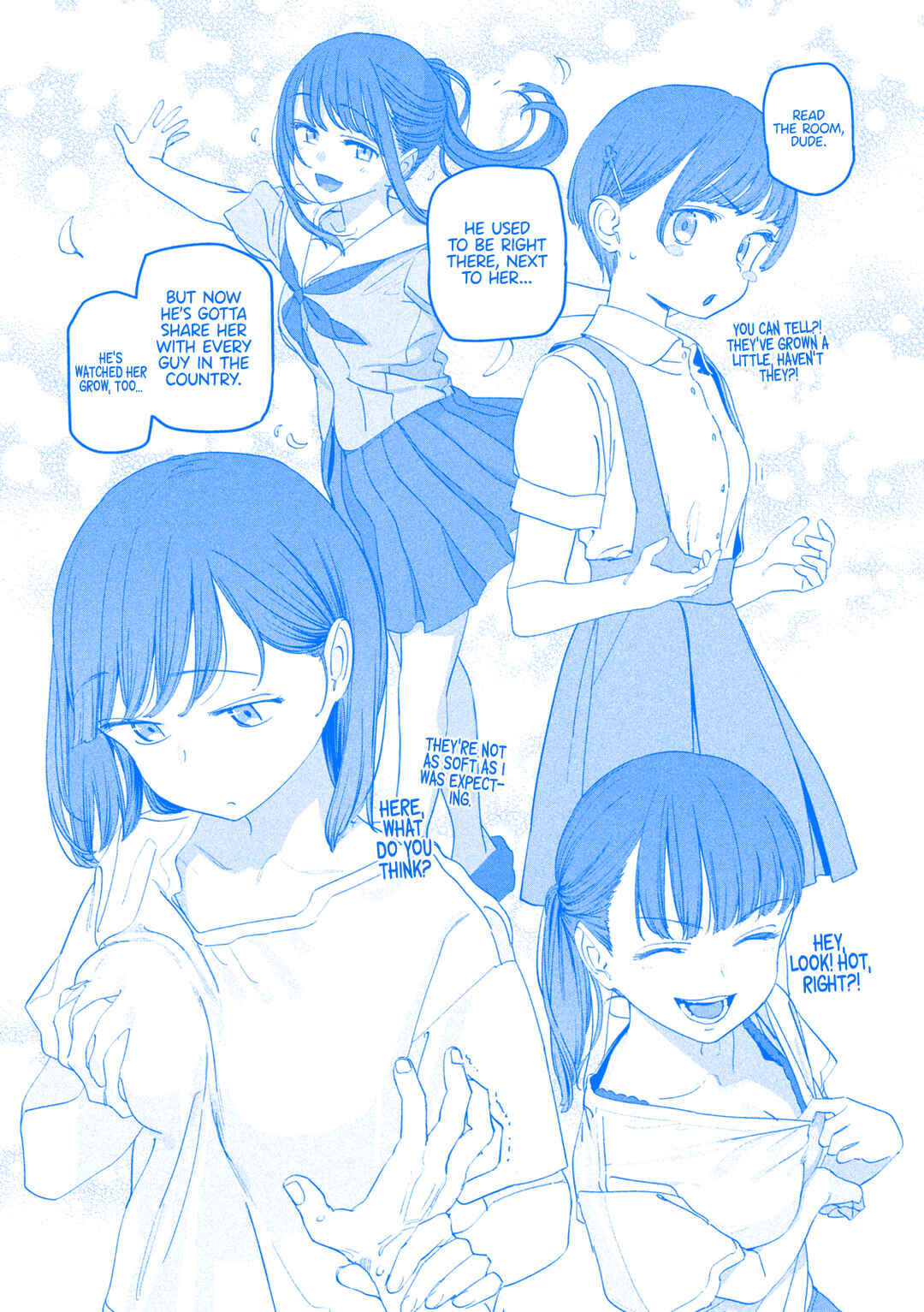 Page 7 Chapter 77 Getsuyoubi no Tawawa (Blue) (Fan Colored)