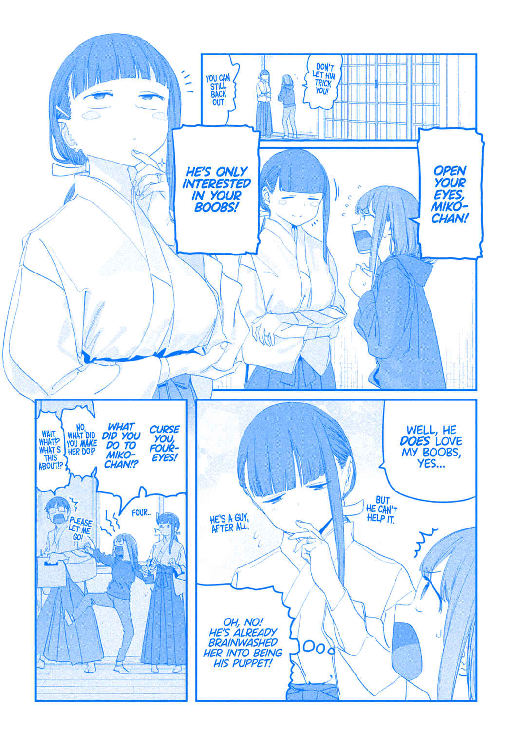 Page 3 Chapter 111 Getsuyoubi no Tawawa (Blue) (Fan Colored)