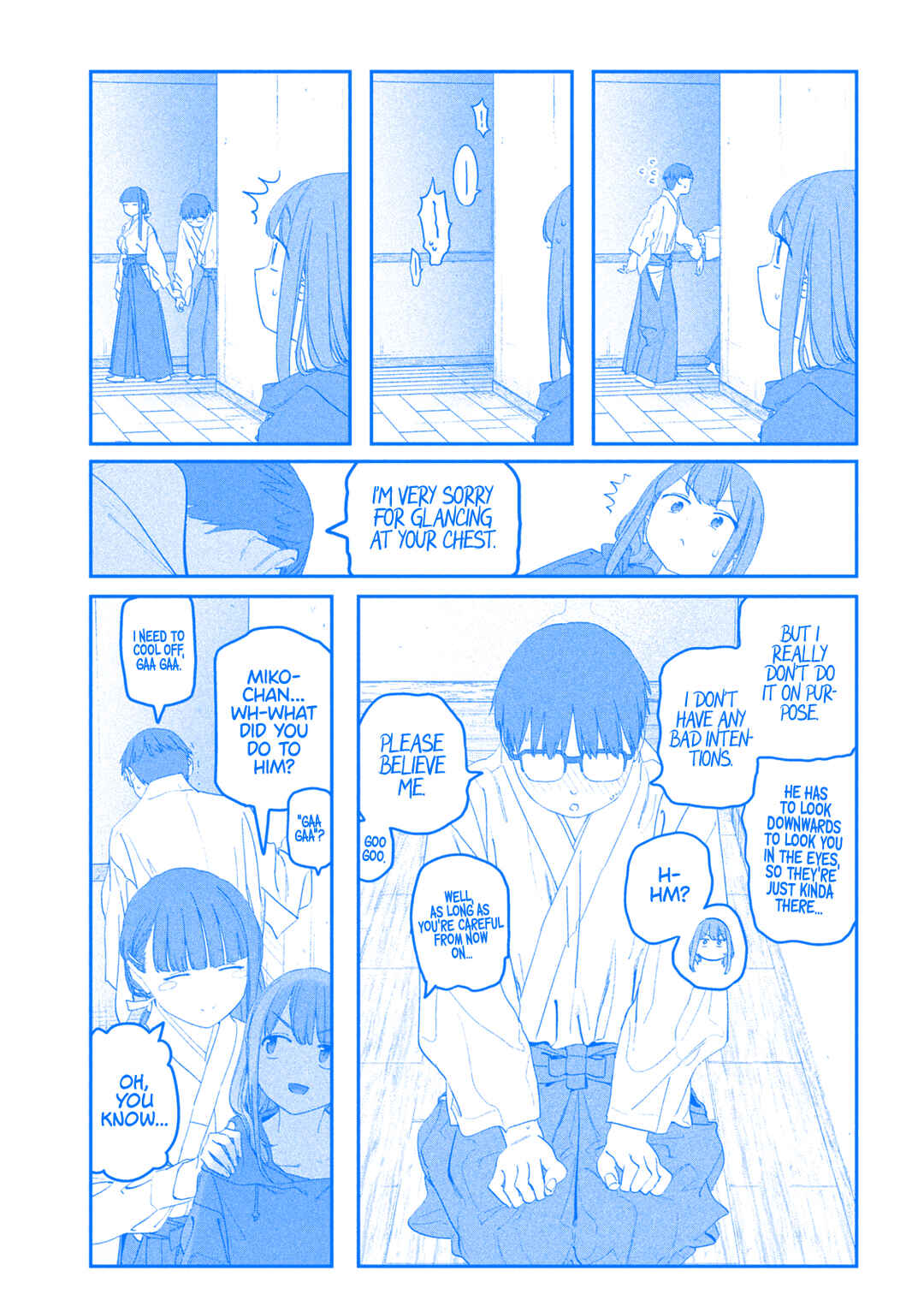Page 8 Chapter 111 Getsuyoubi no Tawawa (Blue) (Fan Colored)