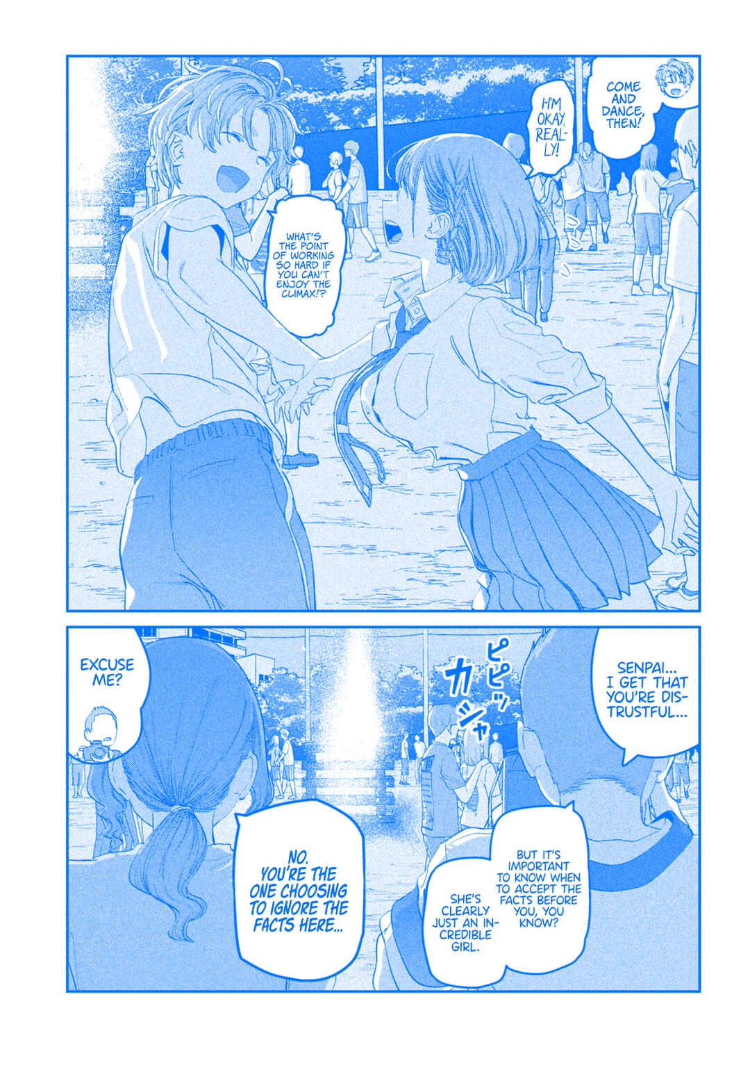 Page 12 Chapter 83 Getsuyoubi no Tawawa (Blue) (Fan Colored)