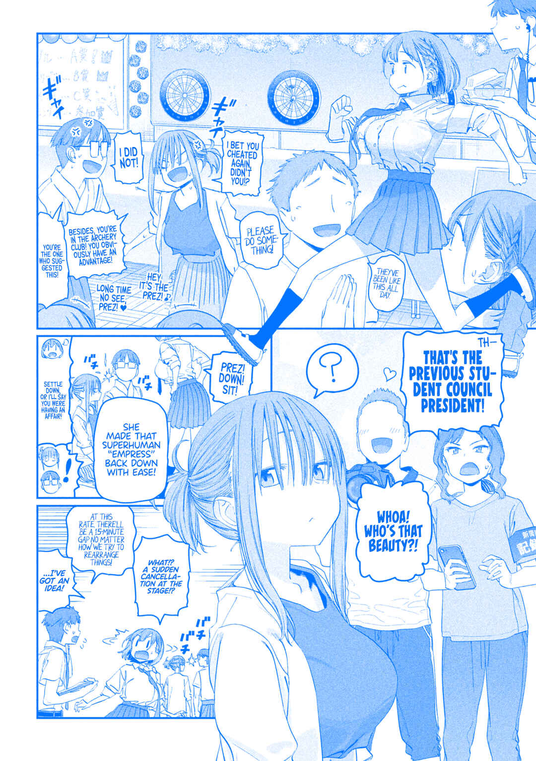 Page 7 Chapter 83 Getsuyoubi no Tawawa (Blue) (Fan Colored)
