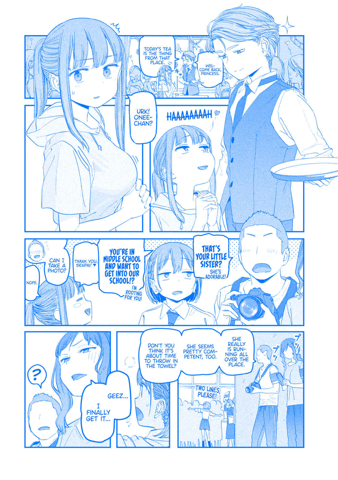 Page 9 Chapter 83 Getsuyoubi no Tawawa (Blue) (Fan Colored)