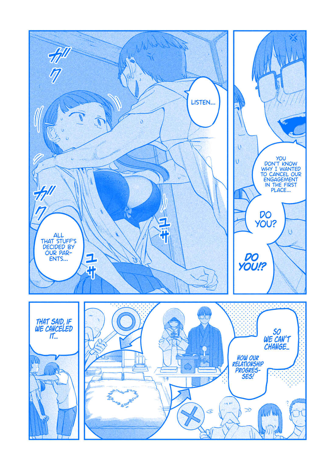 Page 10 Chapter 65 Getsuyoubi no Tawawa (Blue) (Fan Colored)