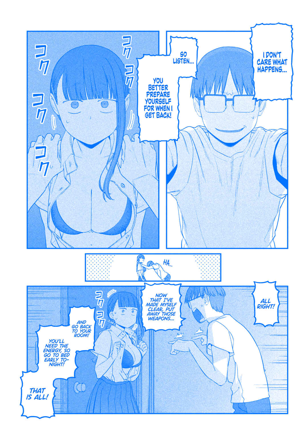 Page 12 Chapter 65 Getsuyoubi no Tawawa (Blue) (Fan Colored)