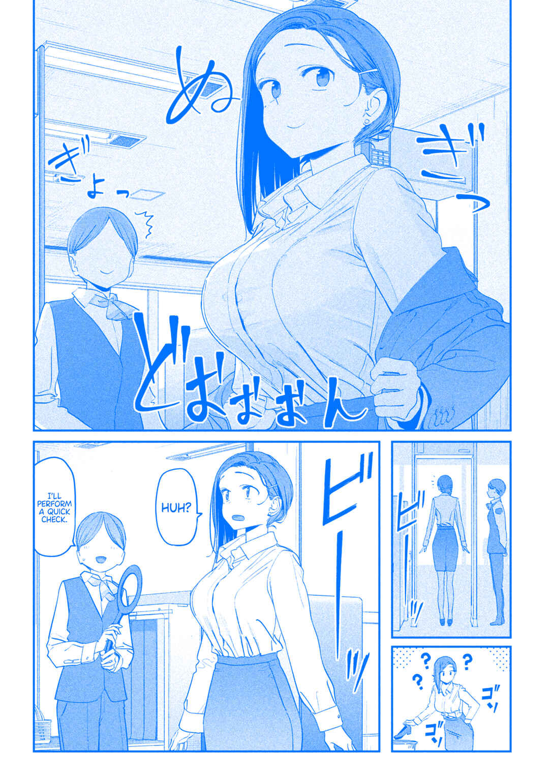 Page 4 Chapter 75 Getsuyoubi no Tawawa (Blue) (Fan Colored)