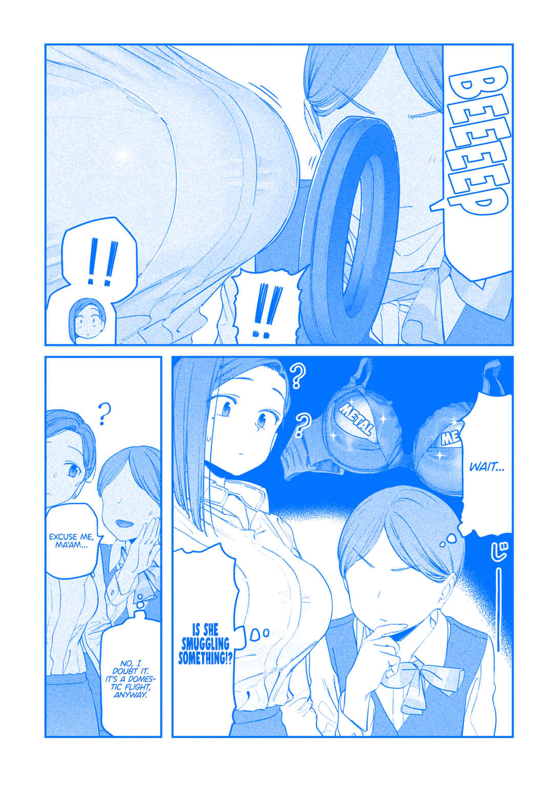 Page 6 Chapter 75 Getsuyoubi no Tawawa (Blue) (Fan Colored)