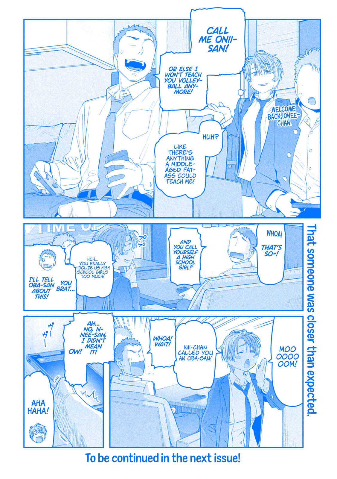 Page 13 Chapter 31 Getsuyoubi no Tawawa (Blue) (Fan Colored)