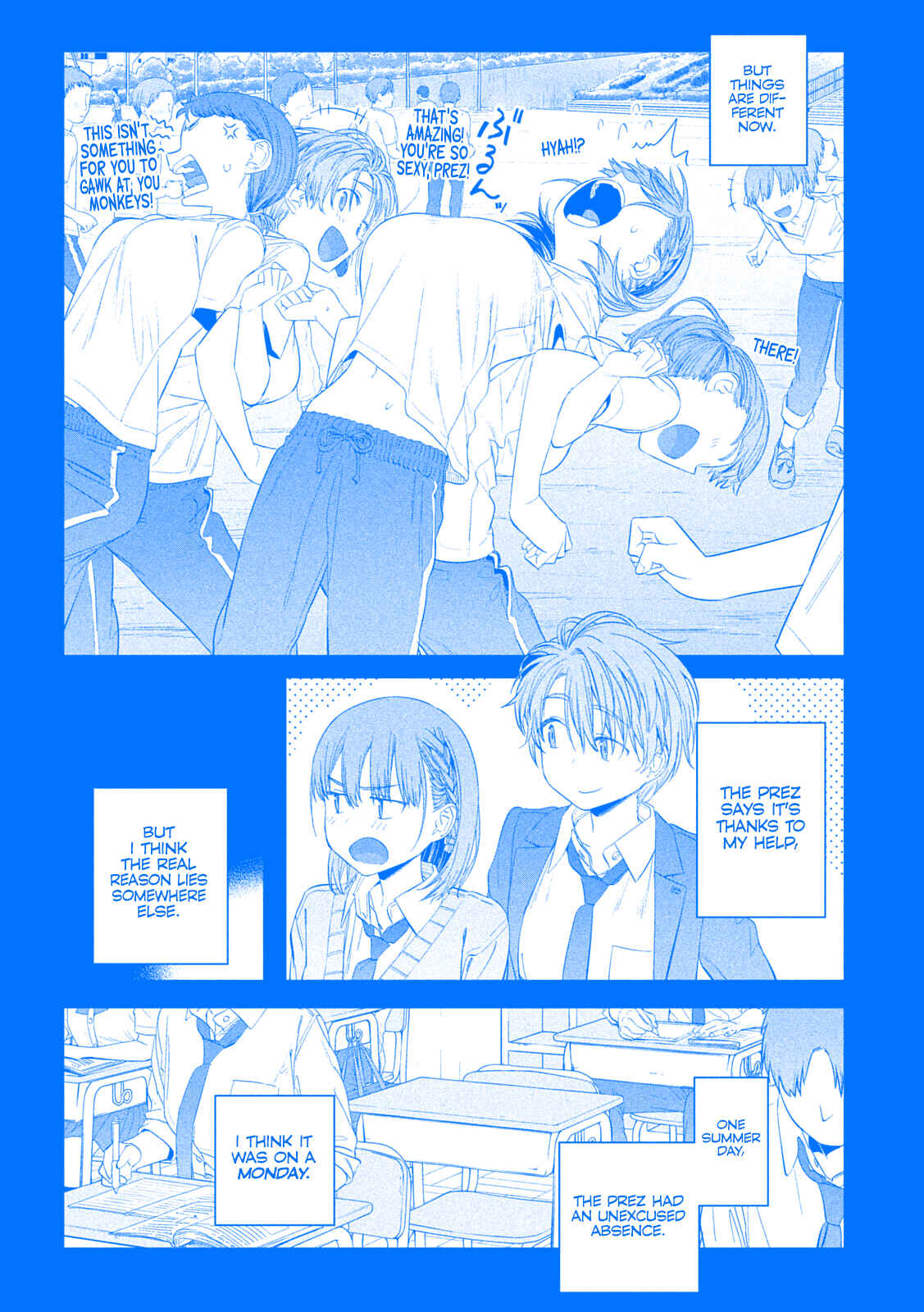 Page 7 Chapter 31 Getsuyoubi no Tawawa (Blue) (Fan Colored)