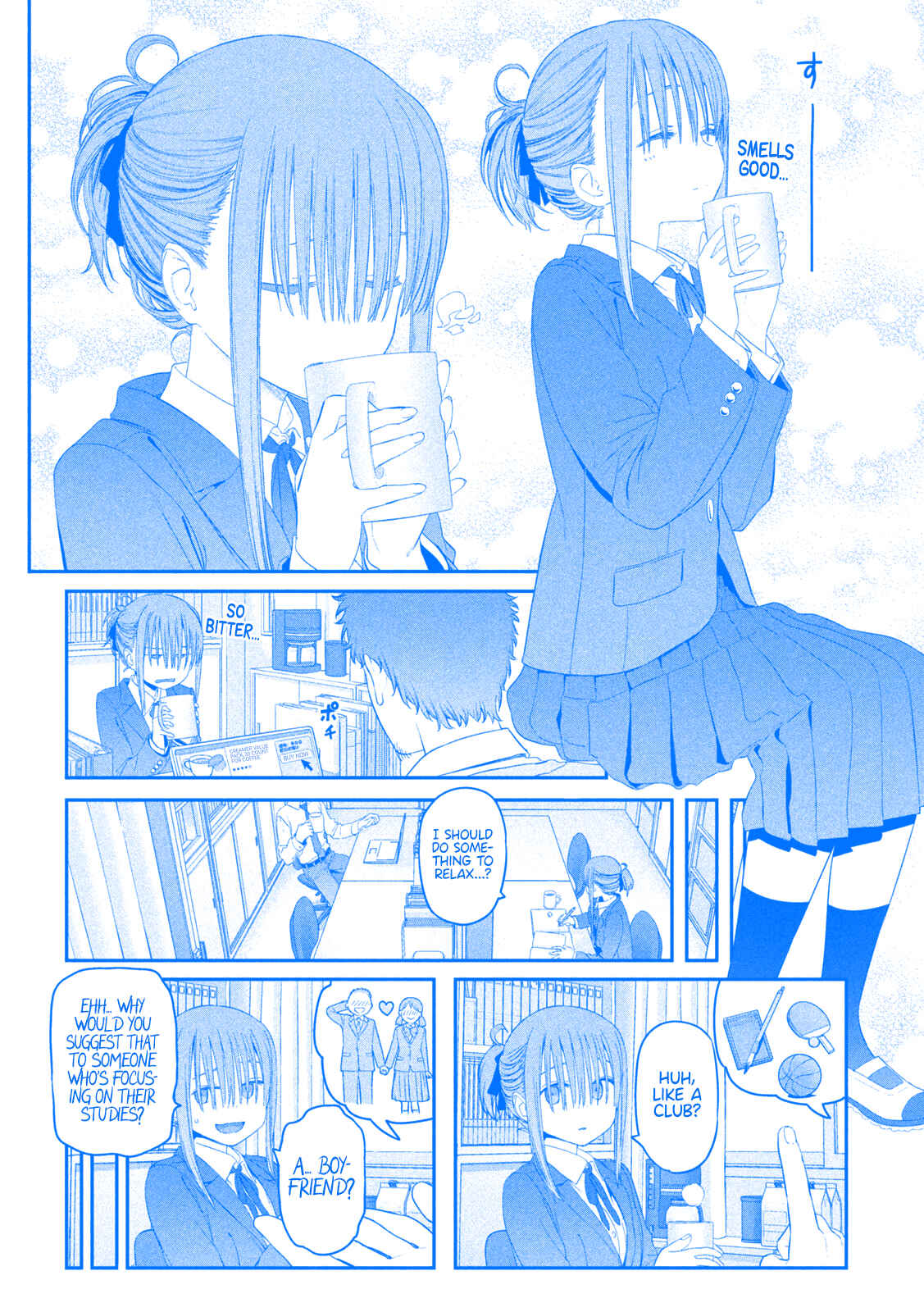 Page 5 Chapter 14 Getsuyoubi no Tawawa (Blue) (Fan Colored)